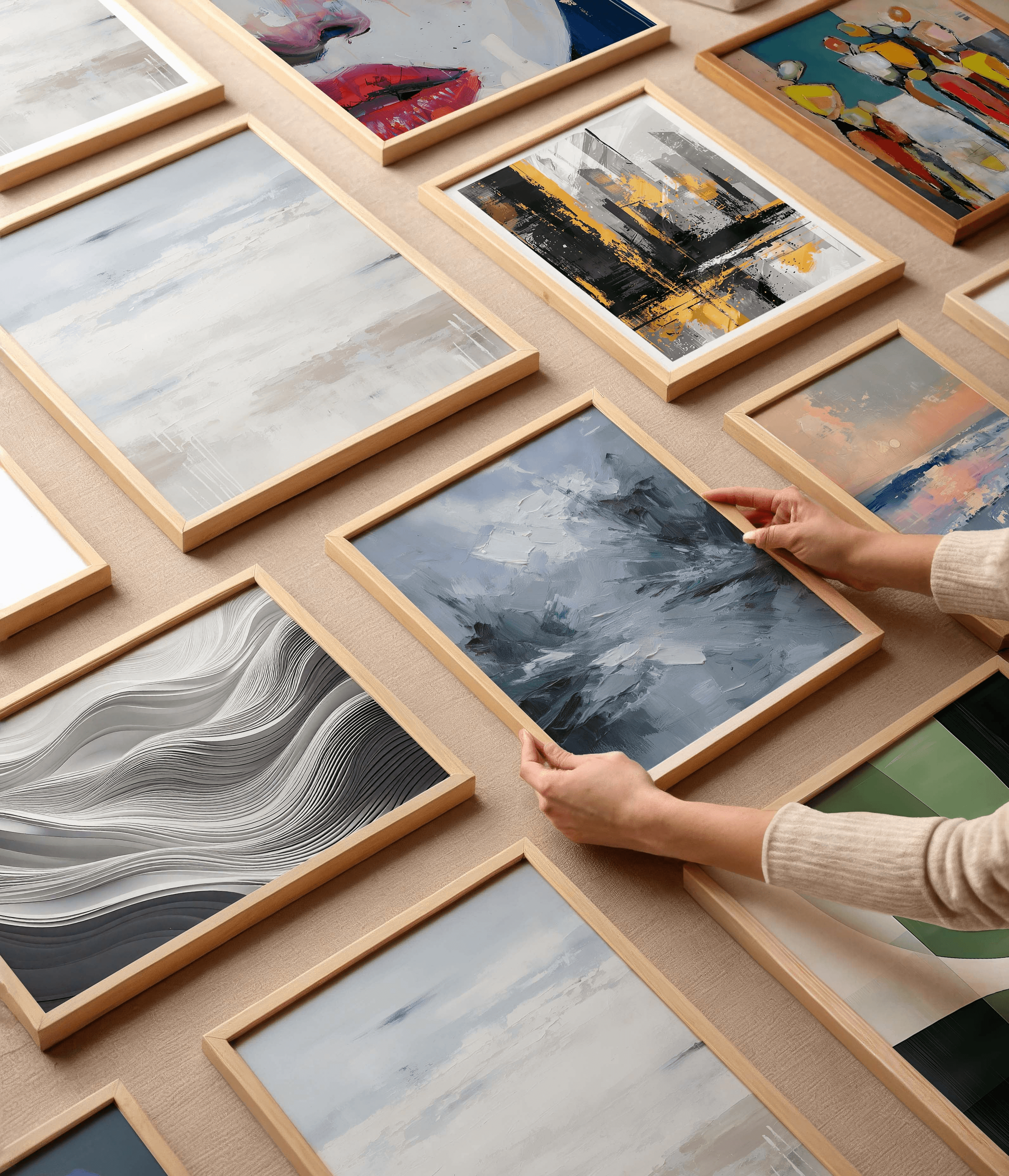 Posters med abstrakt konst - Arthena