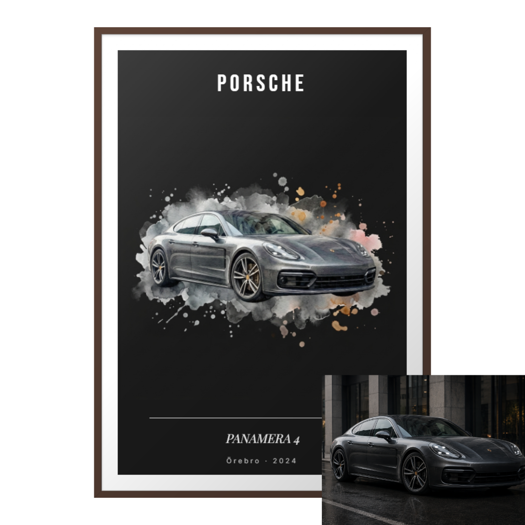 Personliga posters av fordon och objekt
