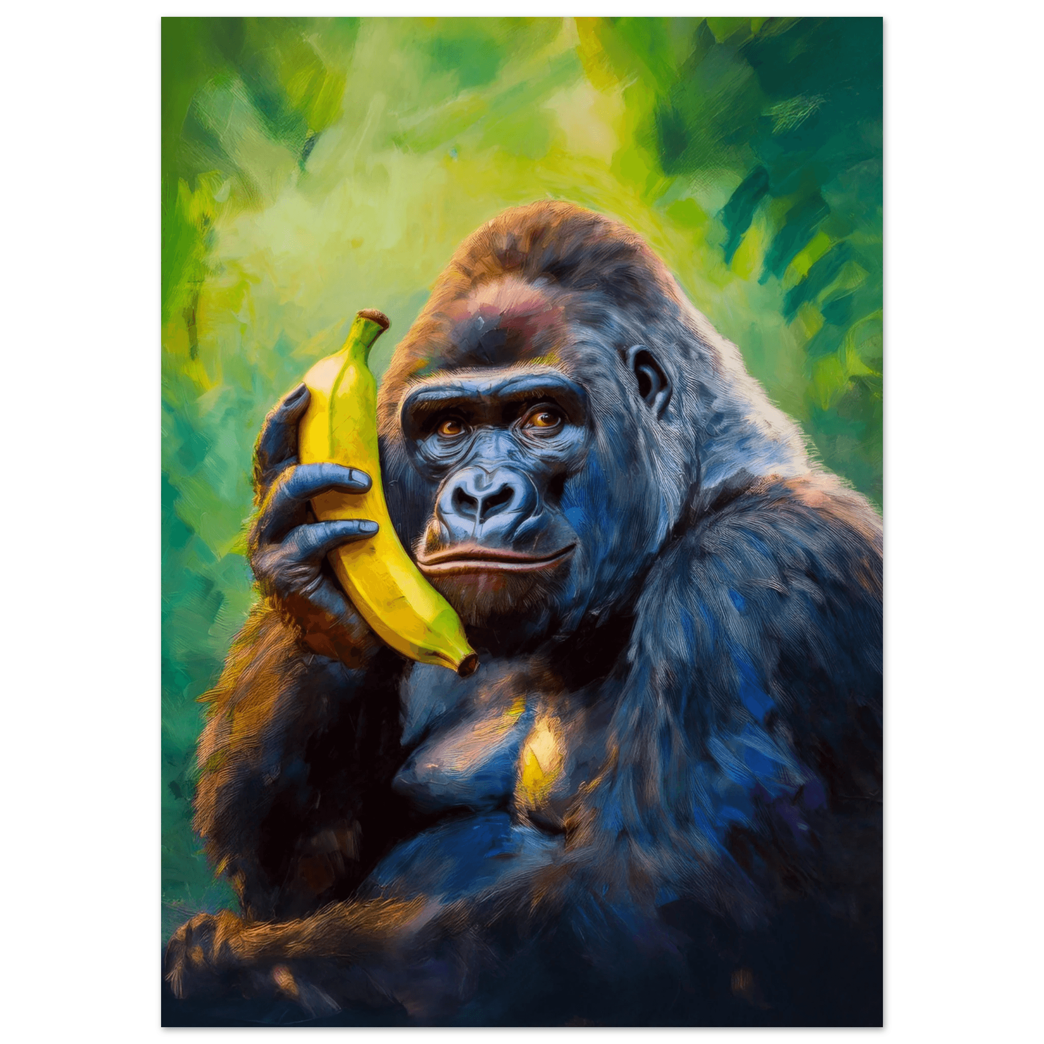 Gorilla on the Line - Poster - Arthena
