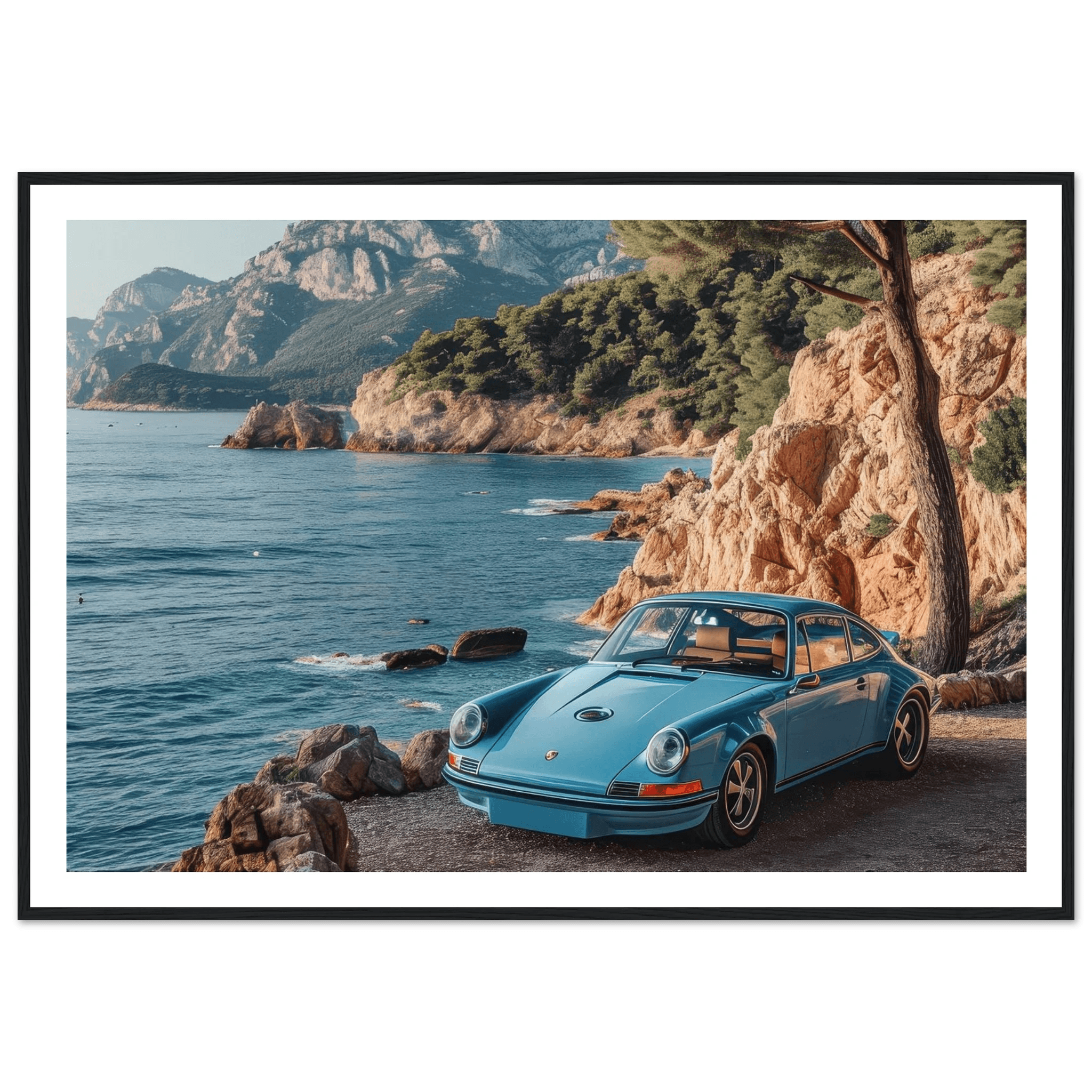 Car Tour of the Amalfi Coast - Poster - Arthena