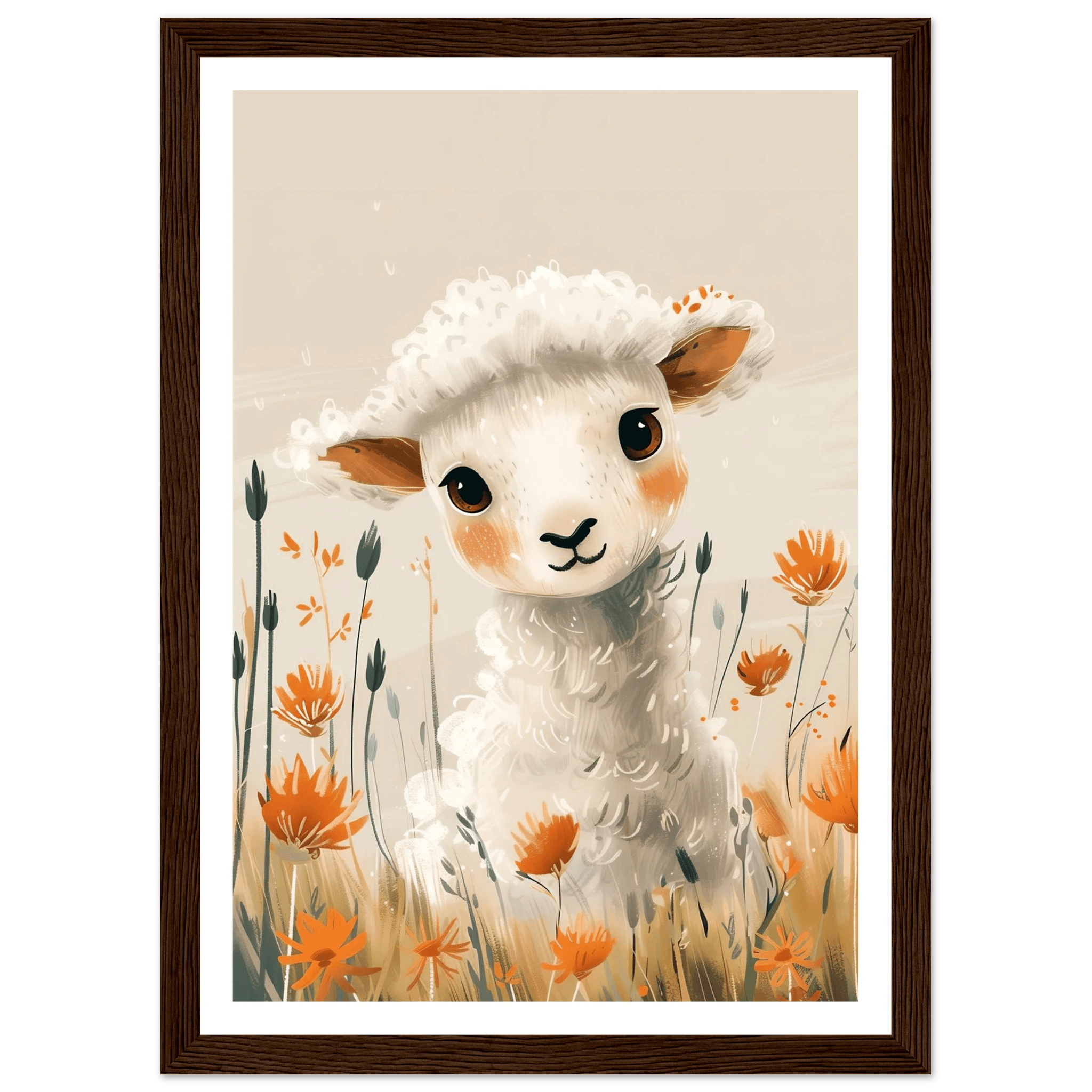 Baby Lamb - Poster - Arthena