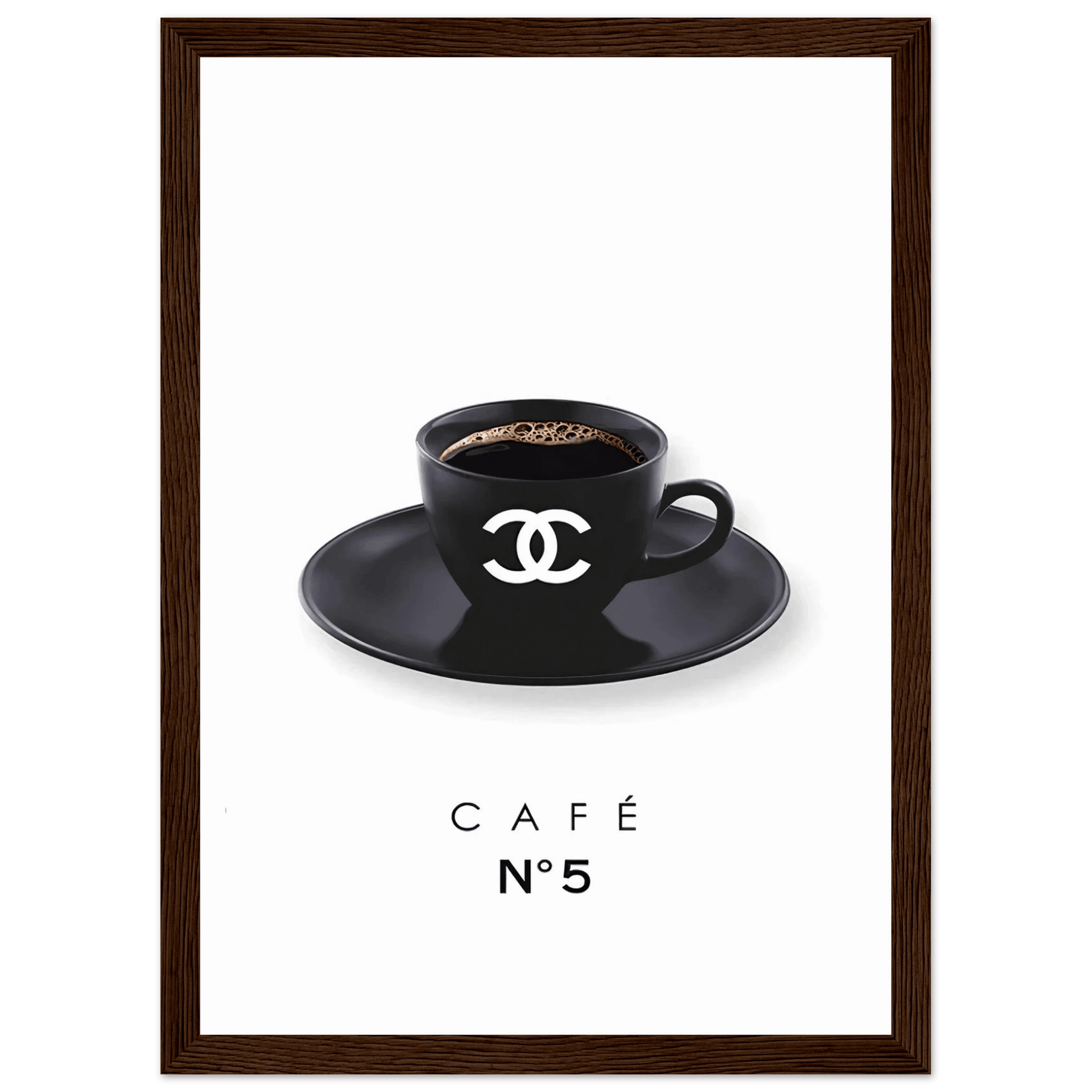 Coffee Chanel - Poster - Arthena