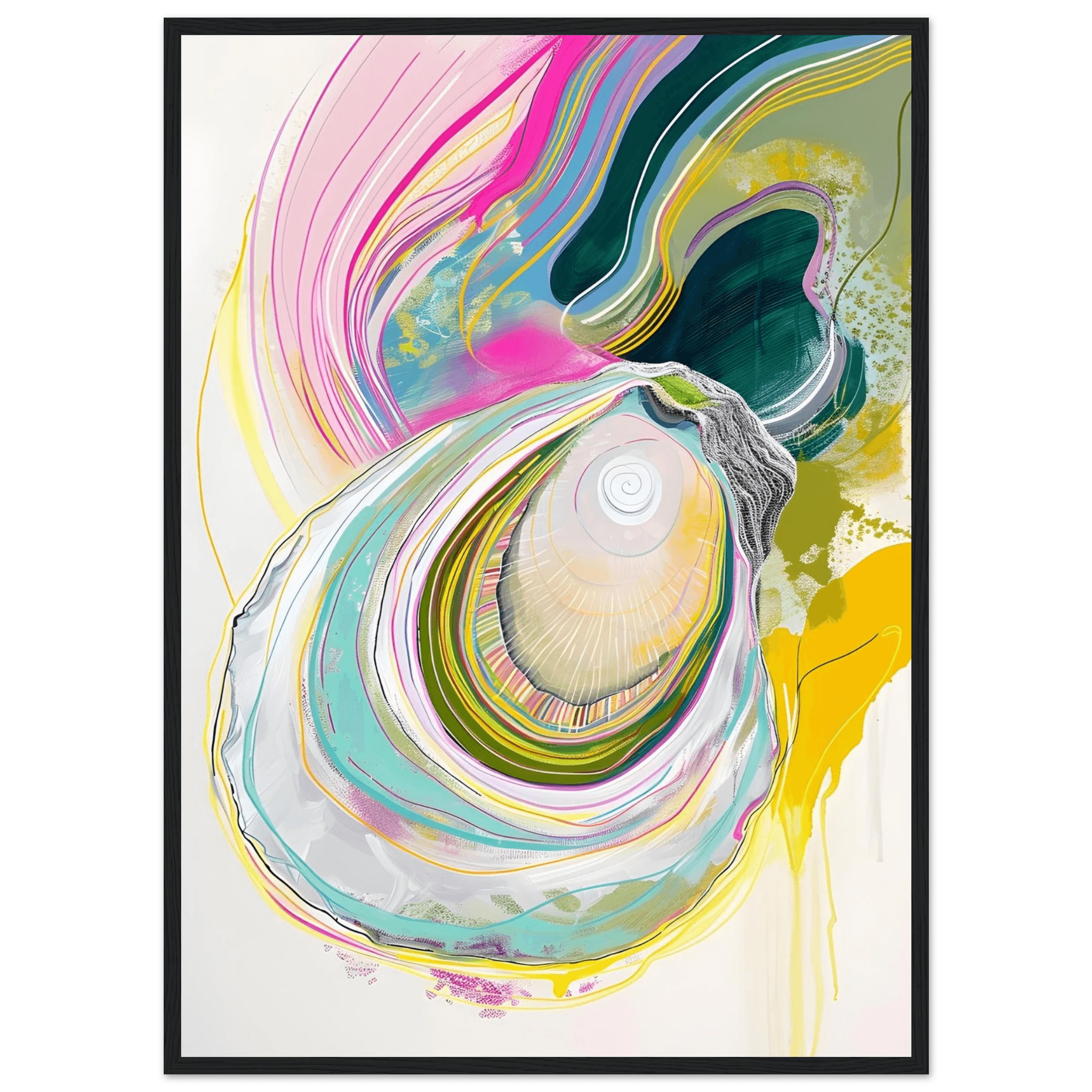 Colorful Oyster - Poster - Arthena