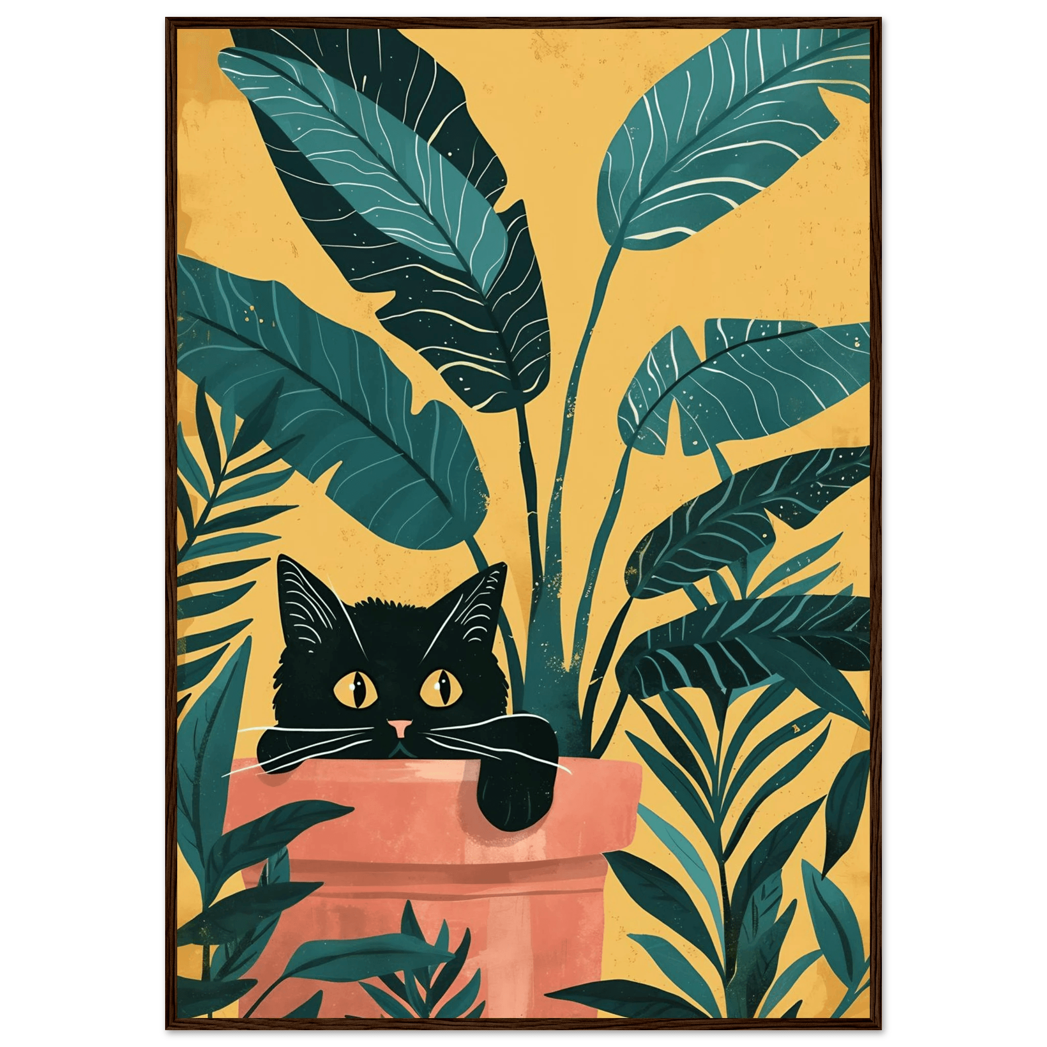 Hidden Paws - Poster - Arthena