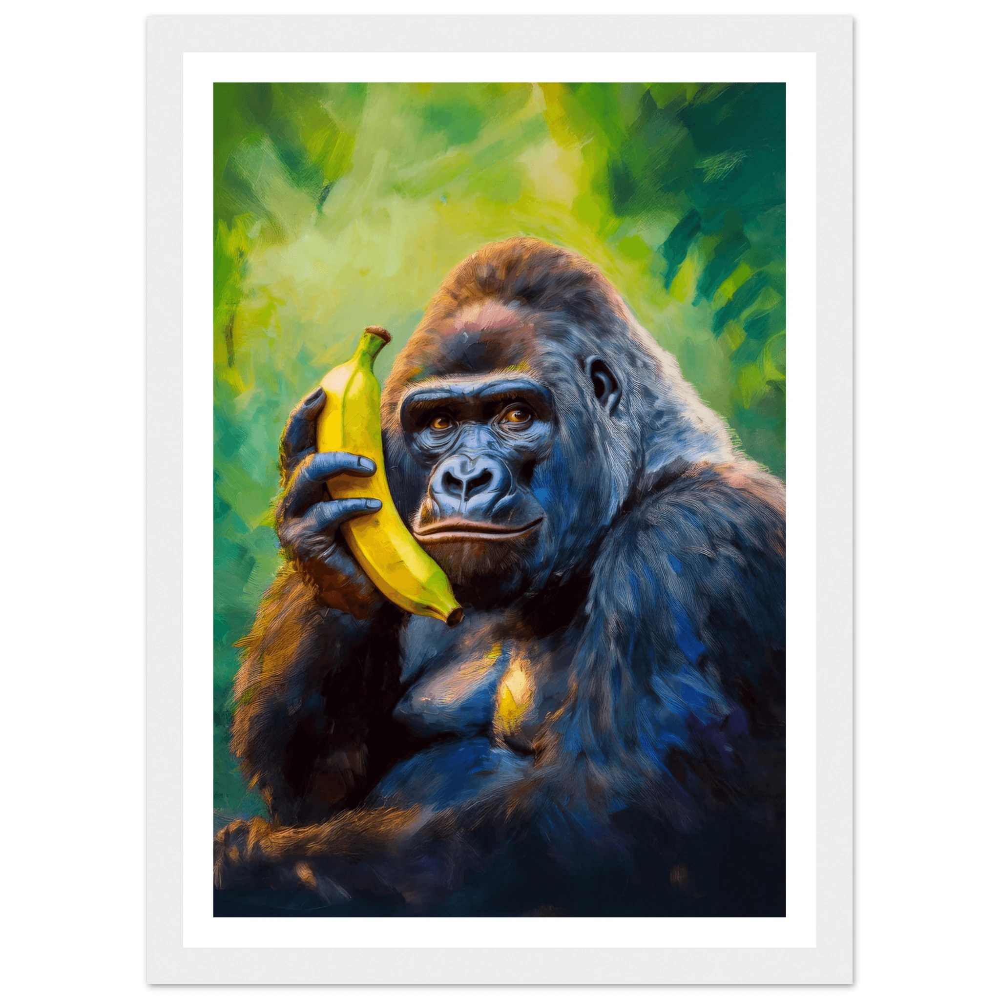 Gorilla on the Line - Poster - Arthena