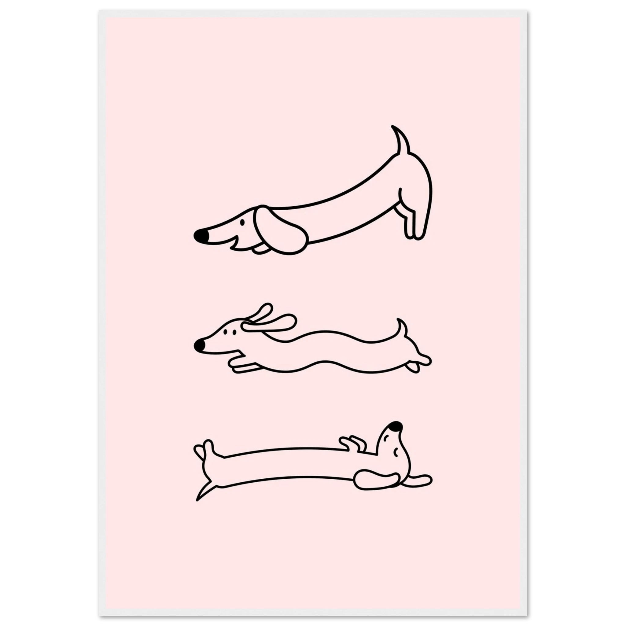 Happy Wienerdog - Poster - Arthena