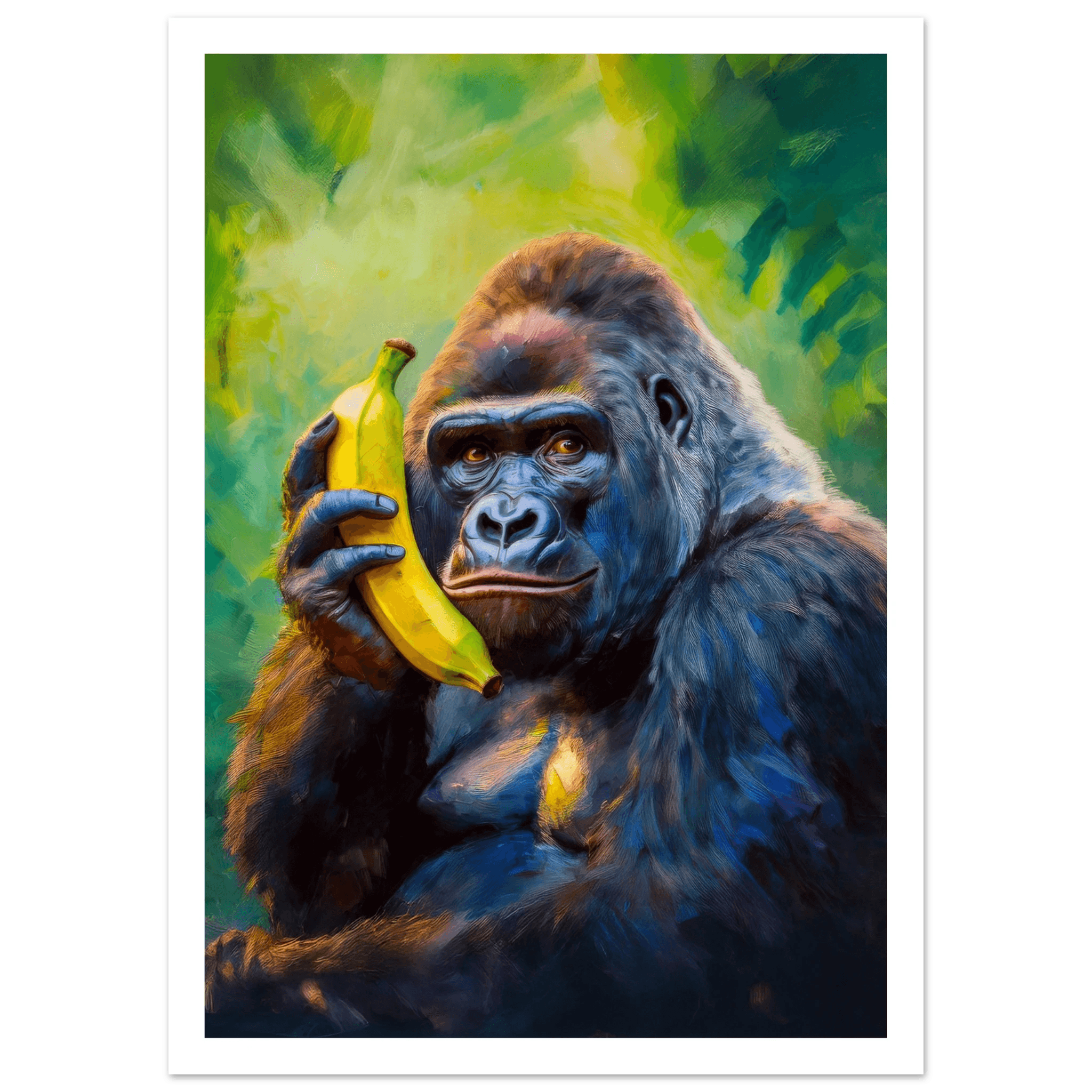 Gorilla on the Line - Poster - Arthena