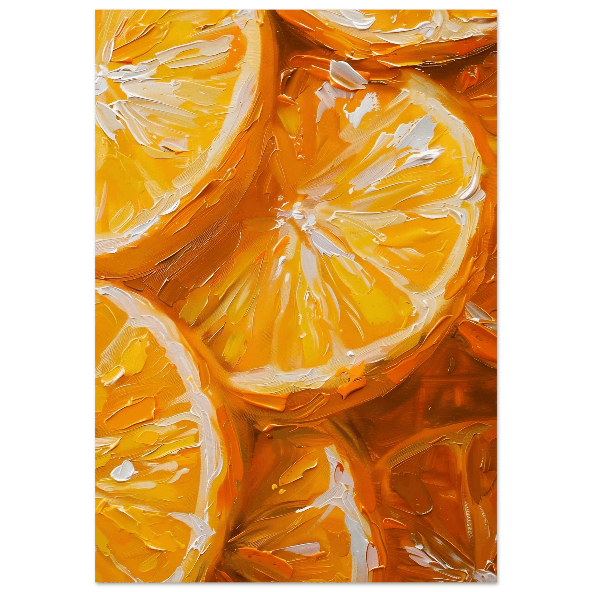 Slices of Orange - Poster - Arthena