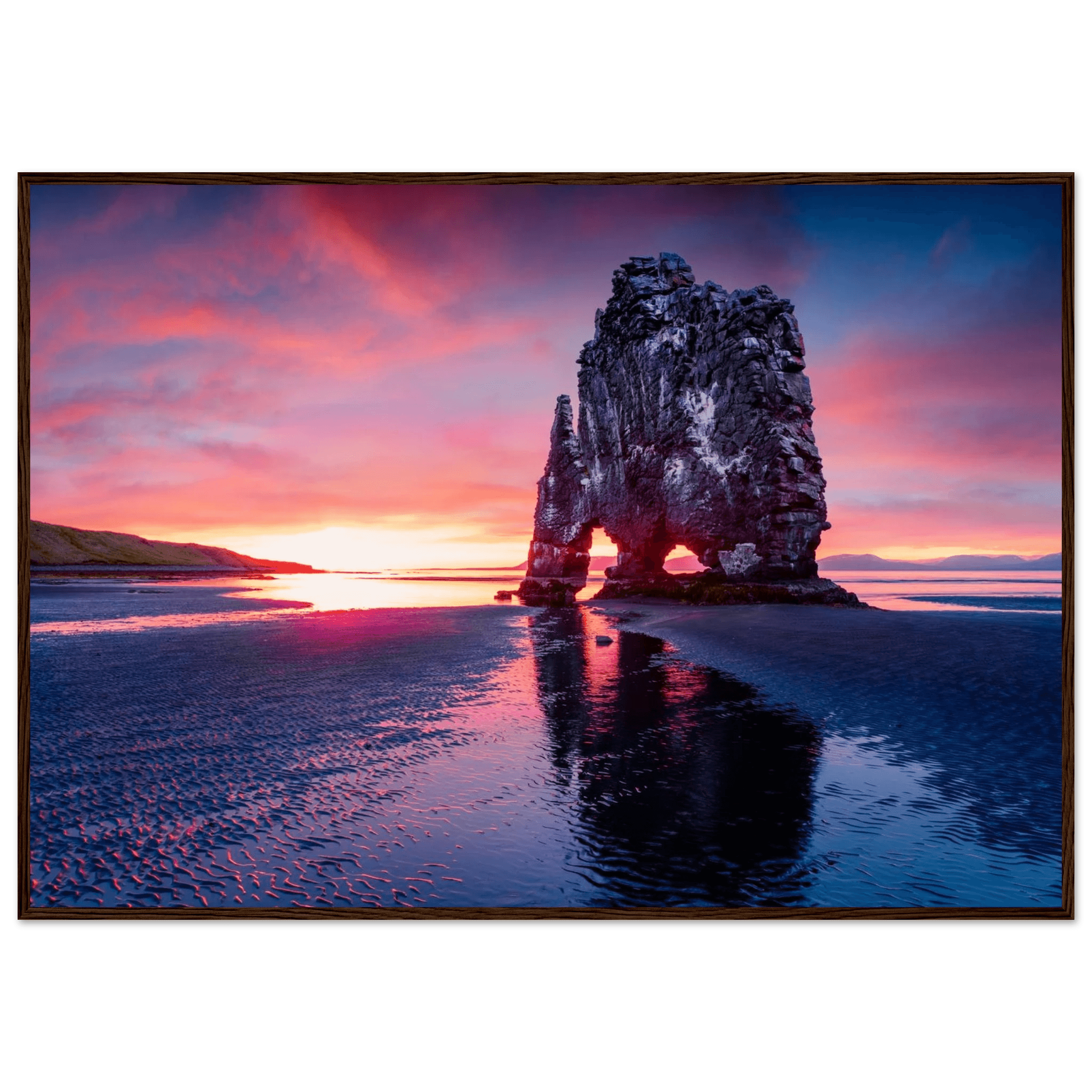 Rock of Fire and Sky - Poster - Arthena