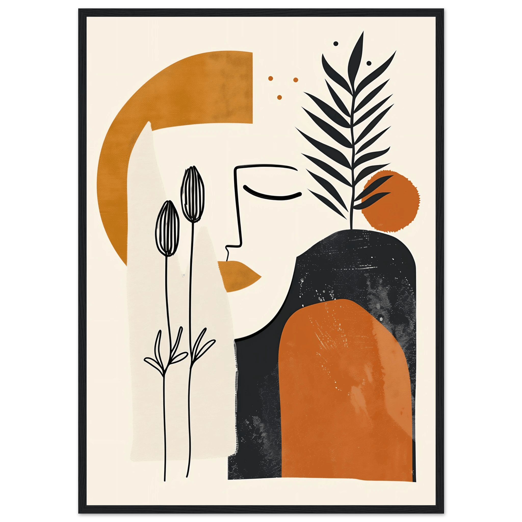 Harmony in Lines - Poster - Arthena