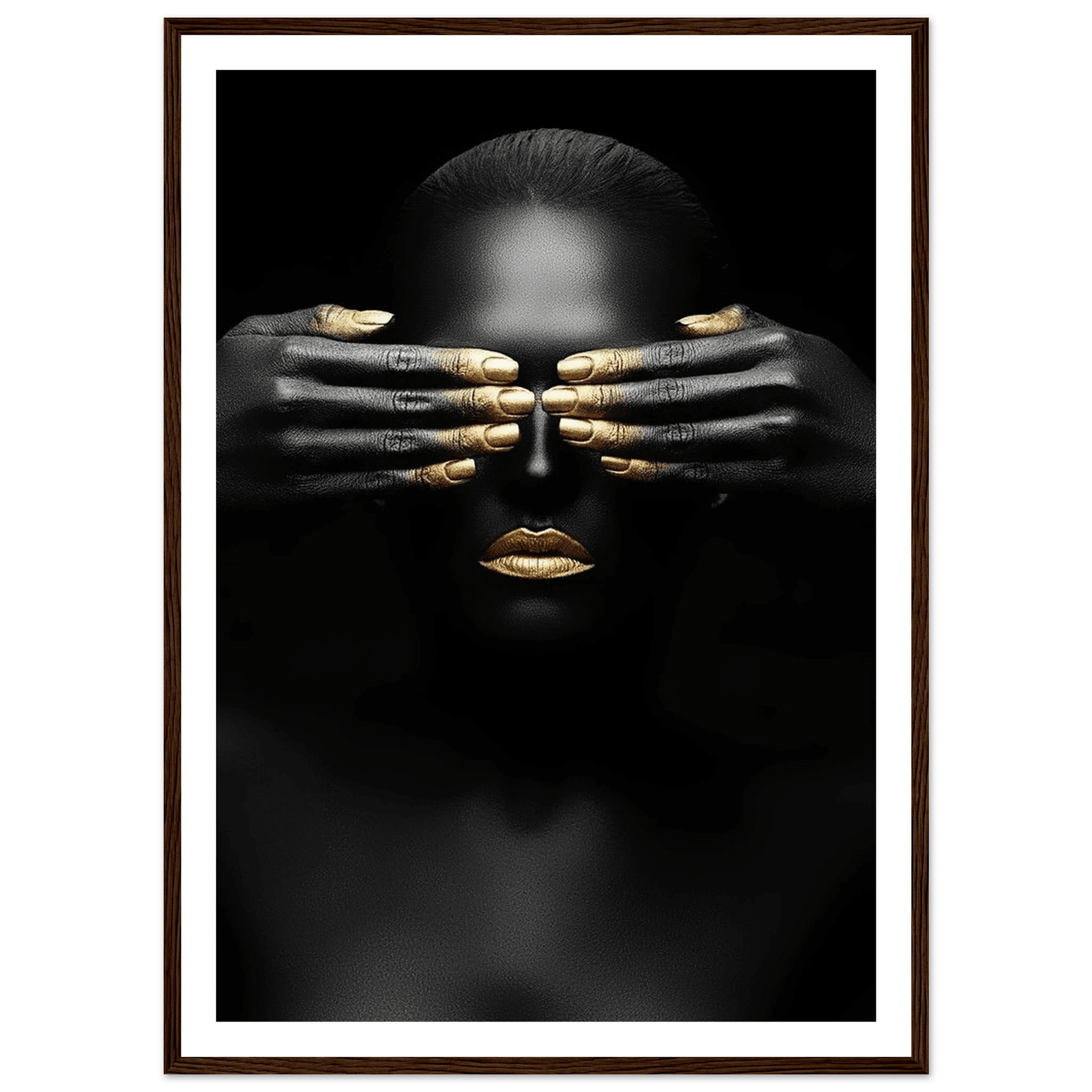 Vision in Gold - Poster - Arthena