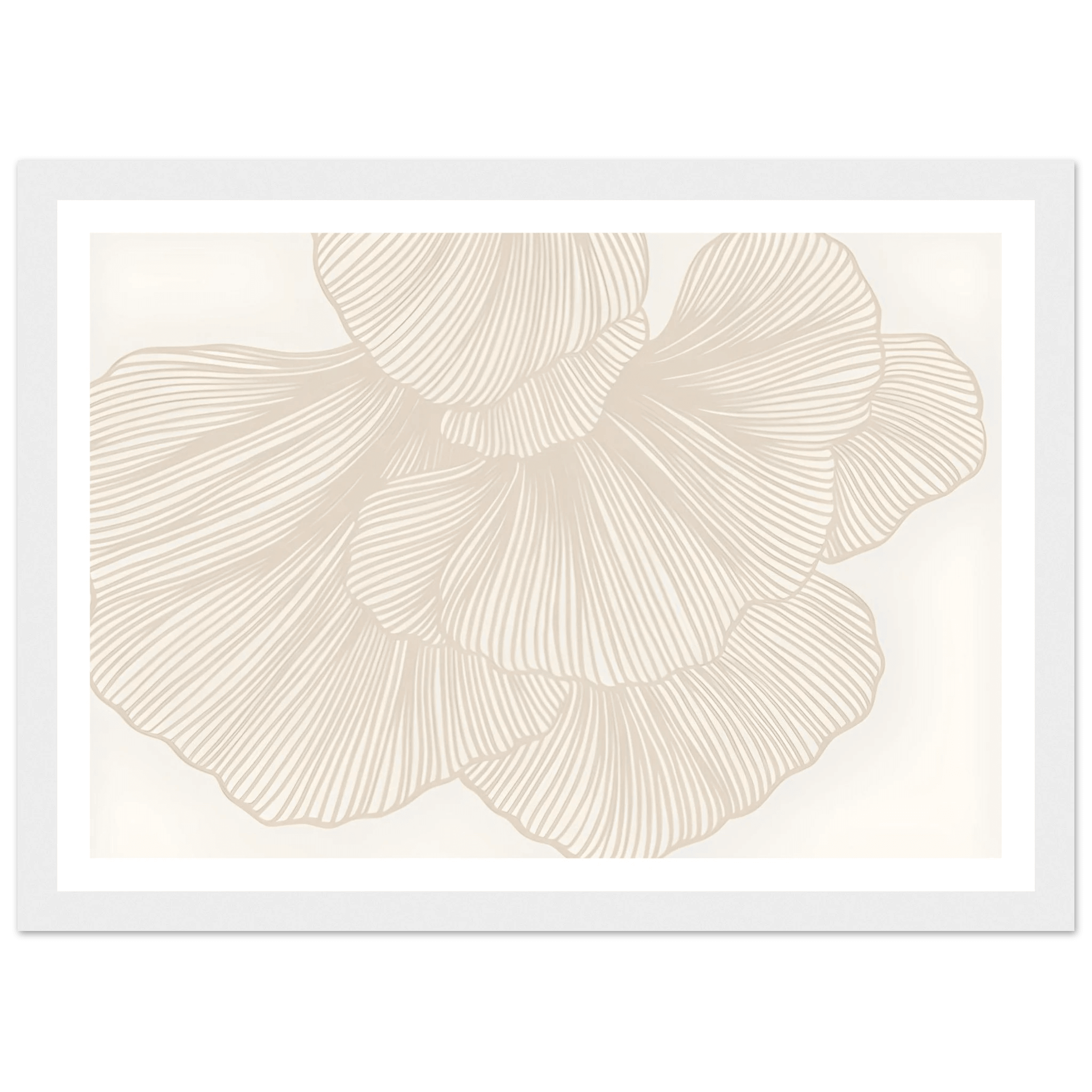 Flower Lines - Poster - Arthena