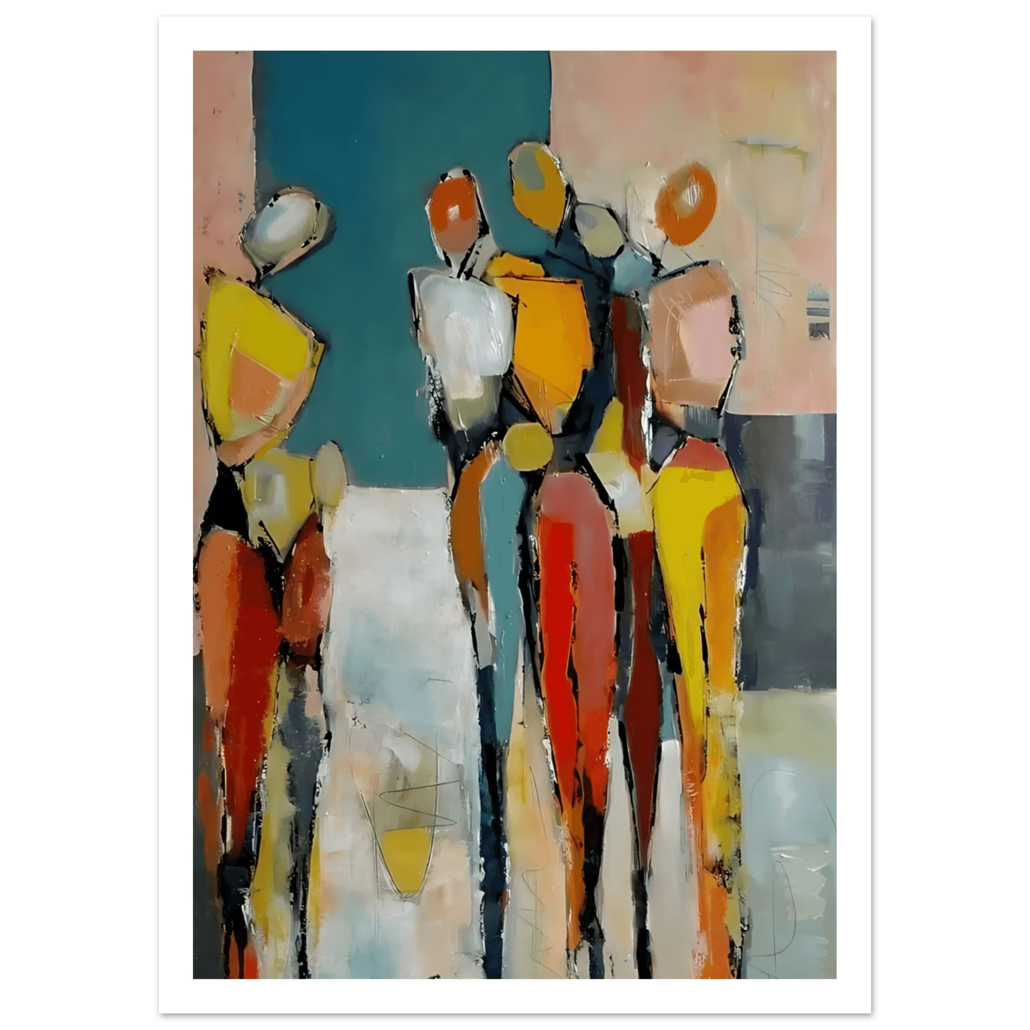 Movement in Company - Poster - Arthena