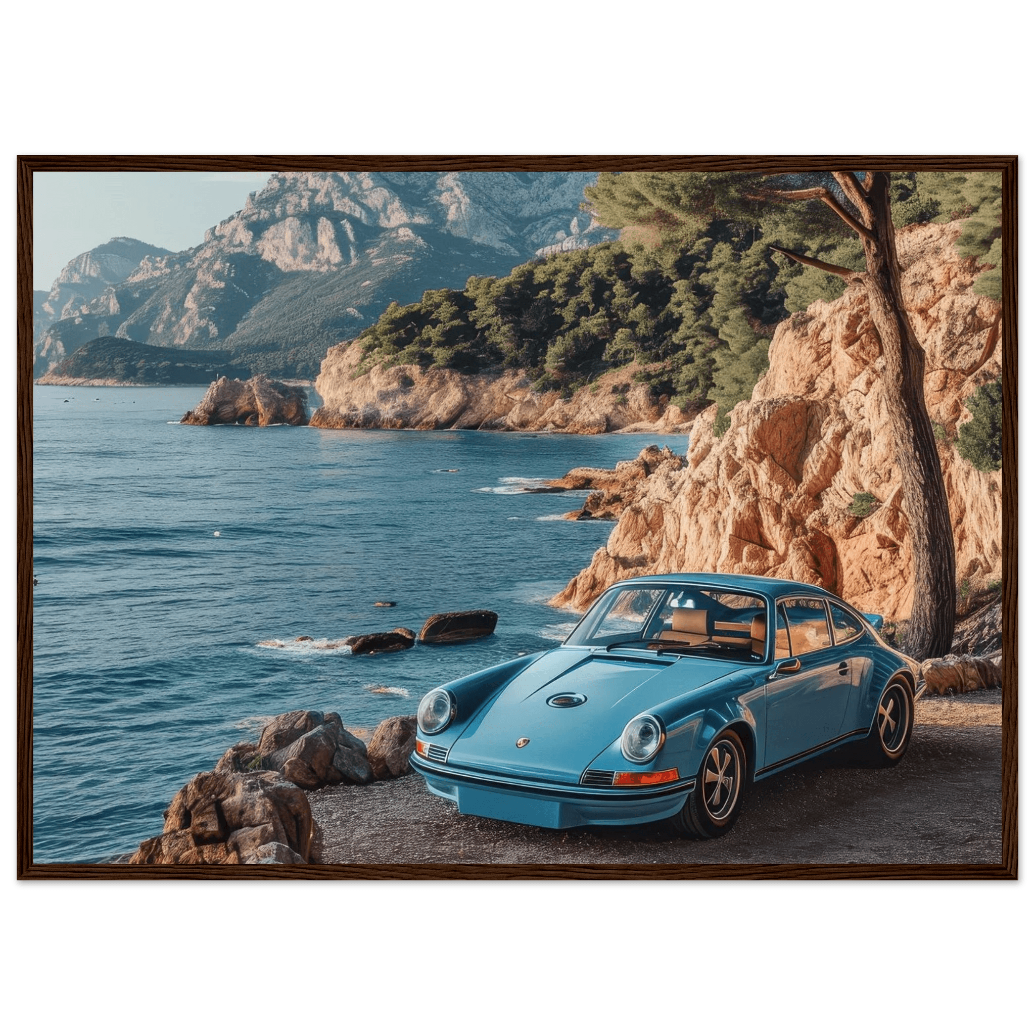 Car Tour of the Amalfi Coast - Poster - Arthena