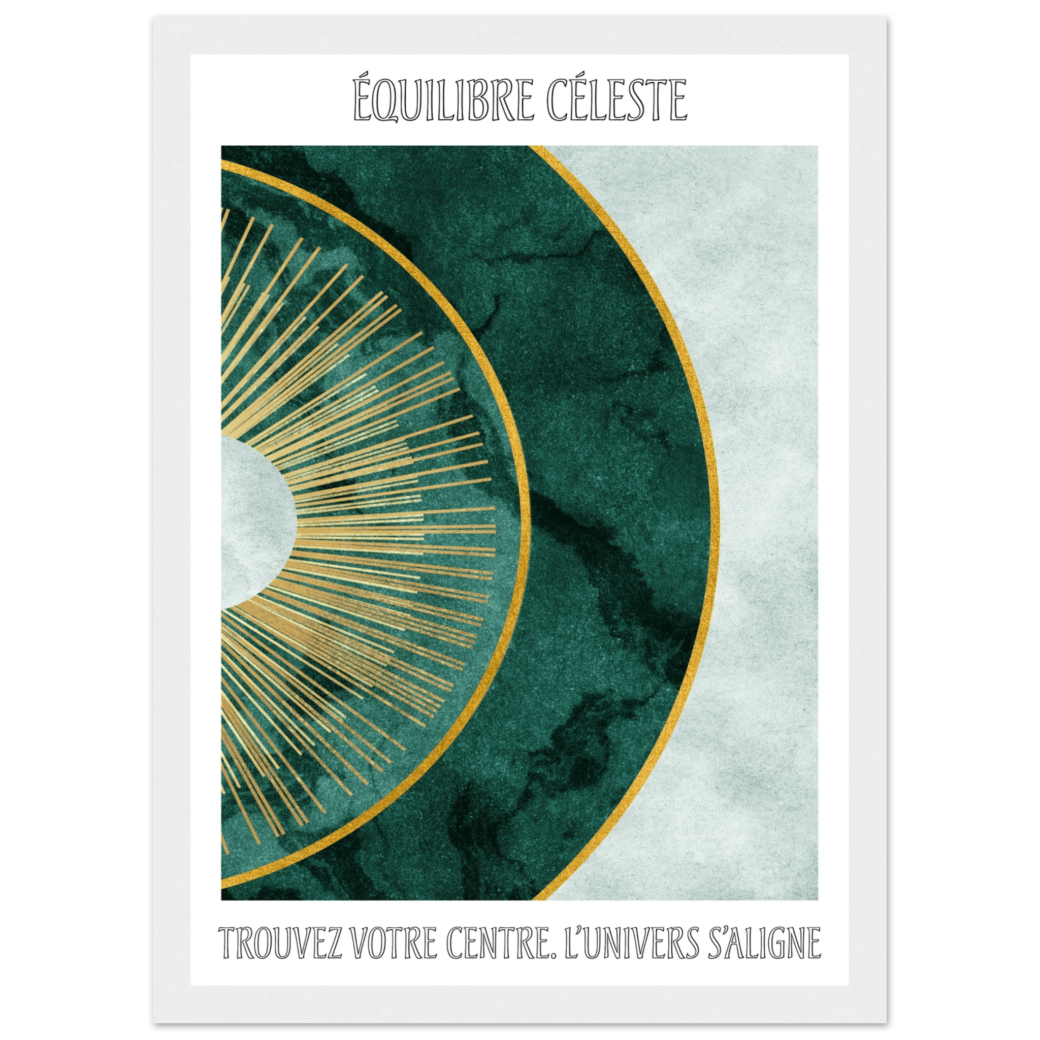 Celestial Balance - Poster - Arthena