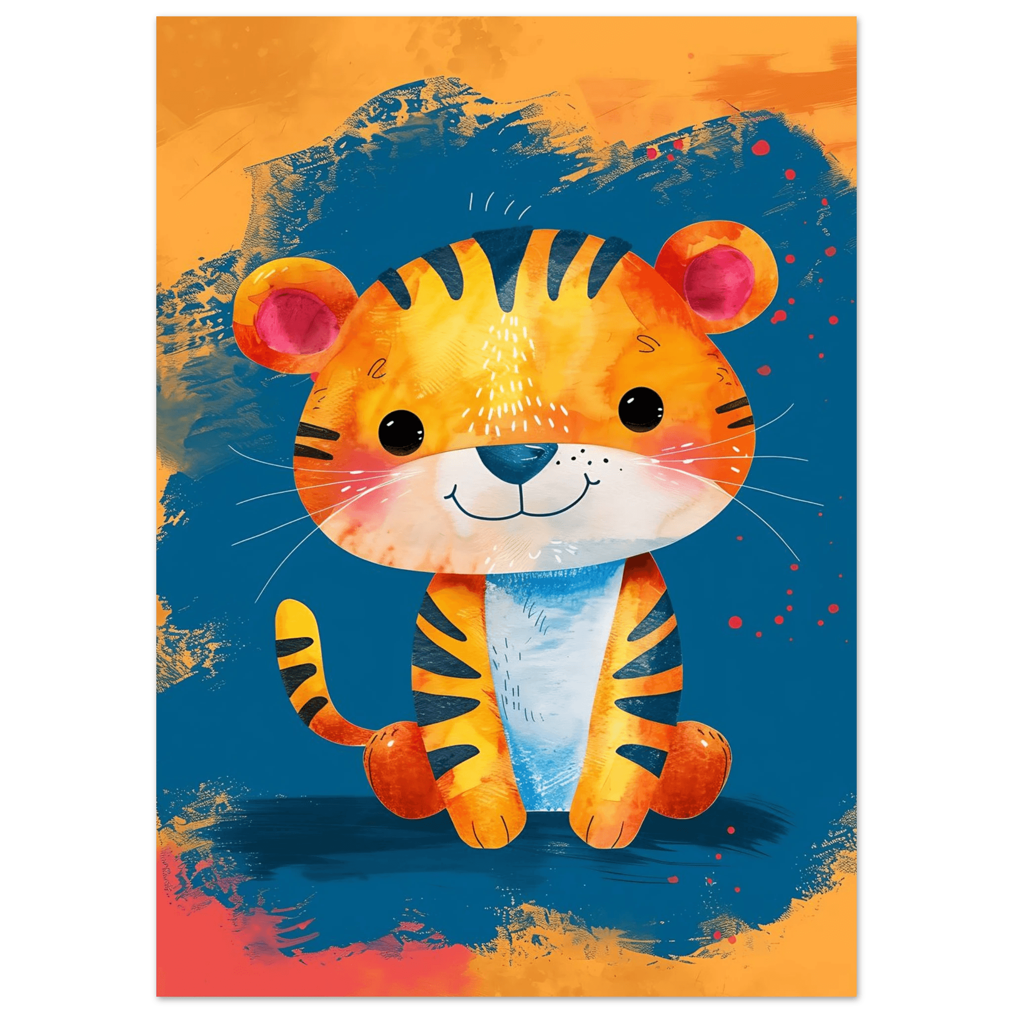Baby Tiger - Poster - Arthena
