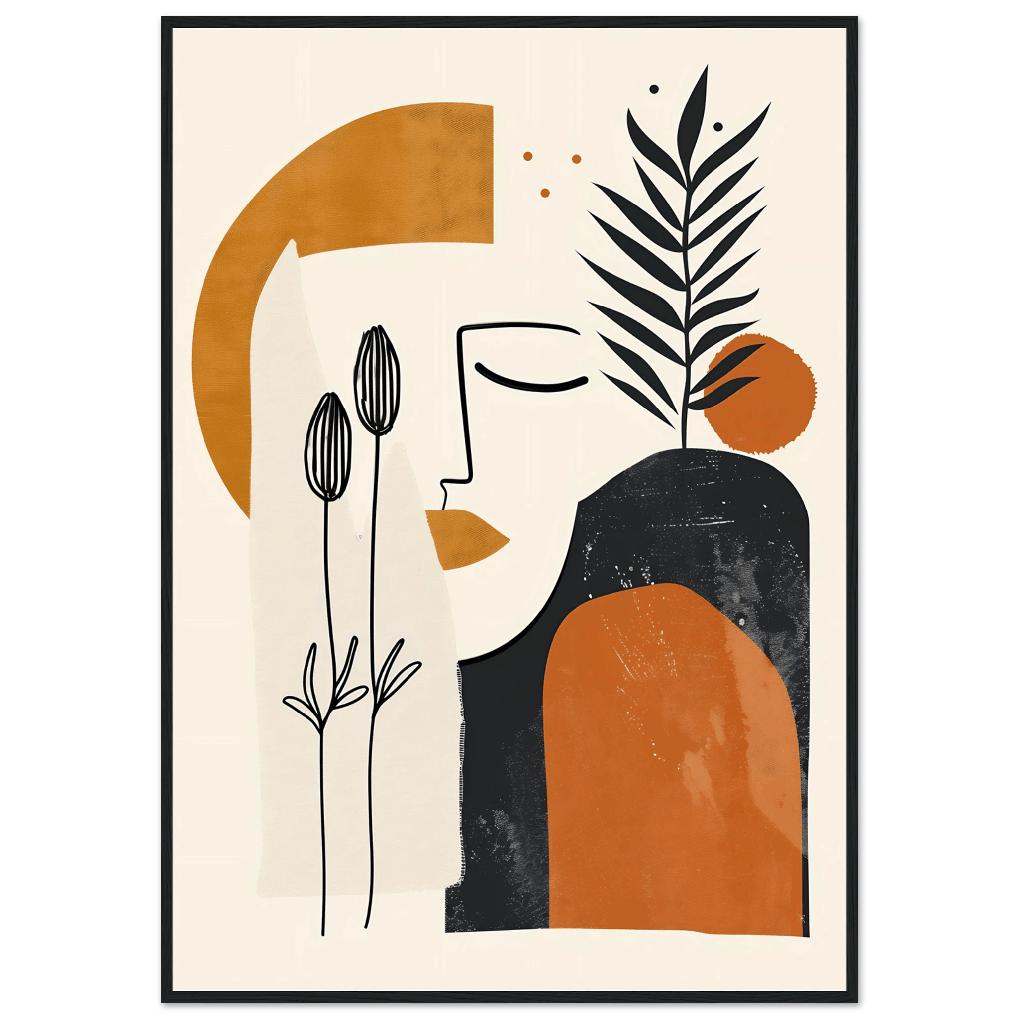 Harmony in Lines - Poster - Arthena