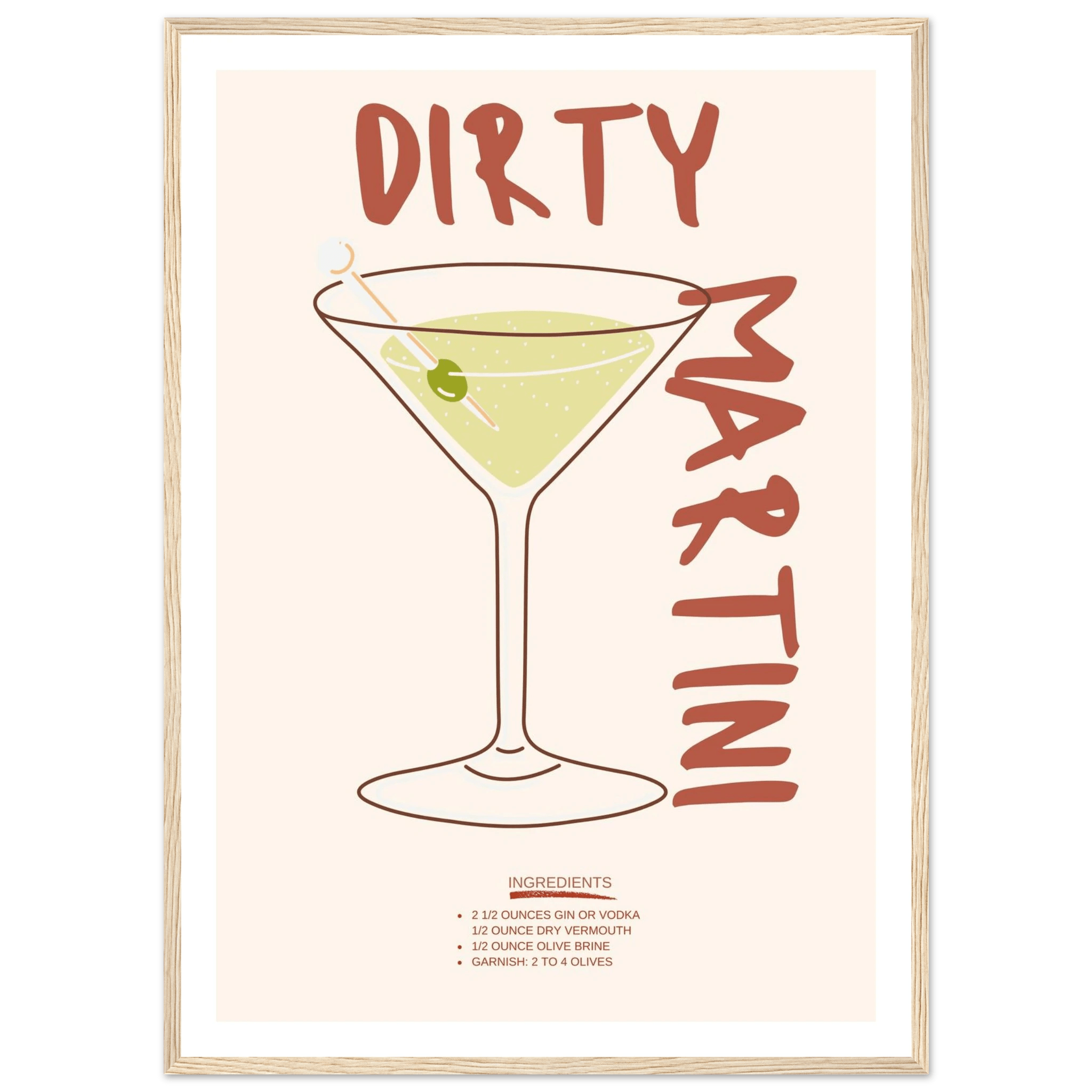 Dirty Martini - Poster - Arthena