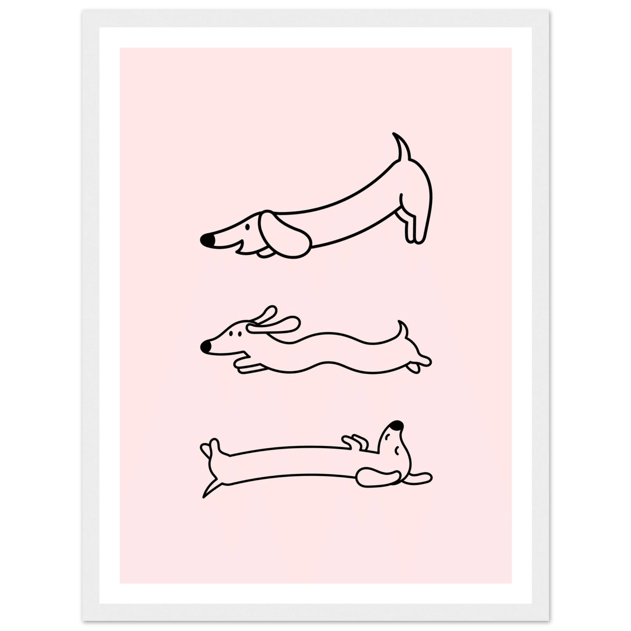 Happy Wienerdog - Poster - Arthena