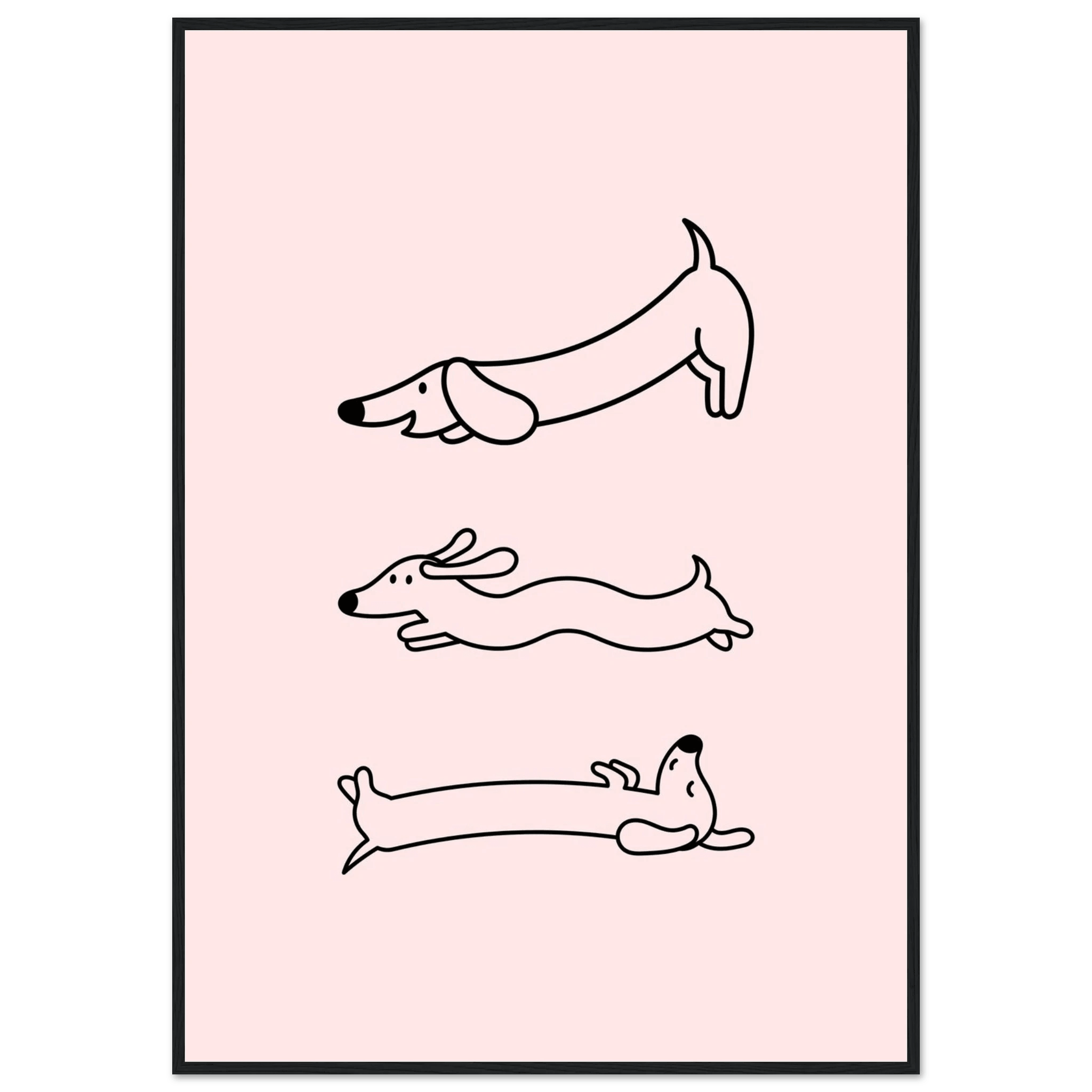 Happy Wienerdog - Poster - Arthena