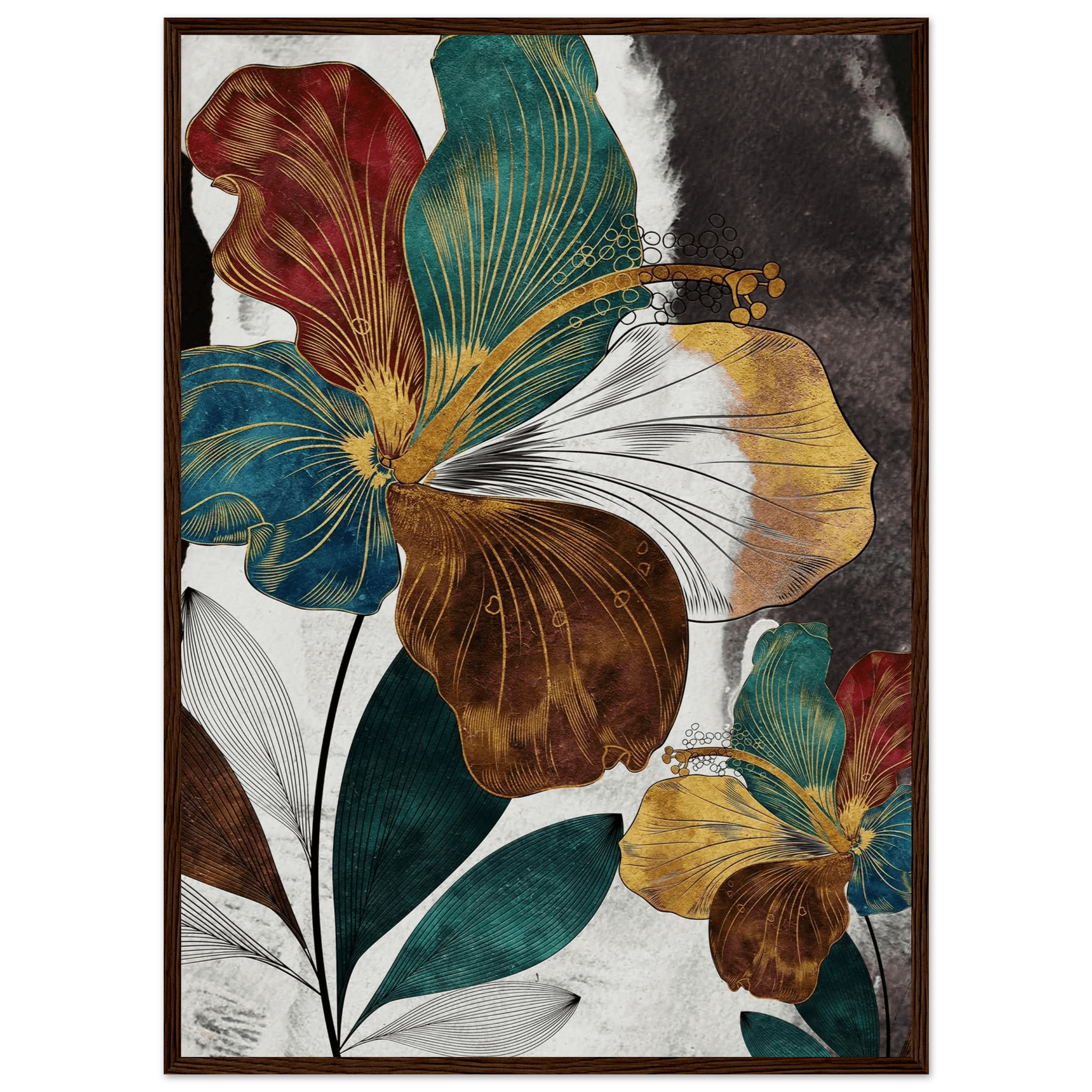 Golden Bloom Symphony - Poster - Arthena