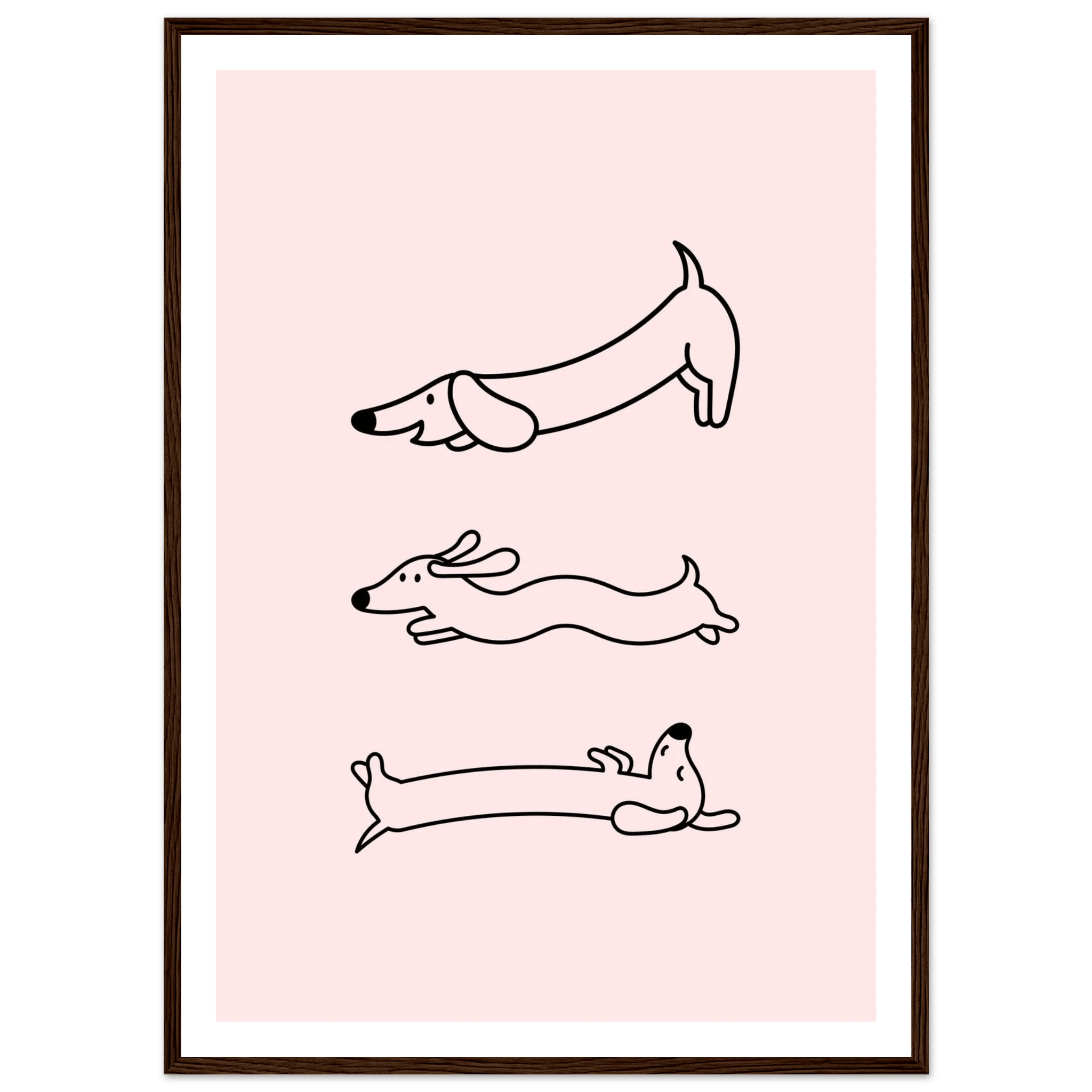 Happy Wienerdog - Poster - Arthena