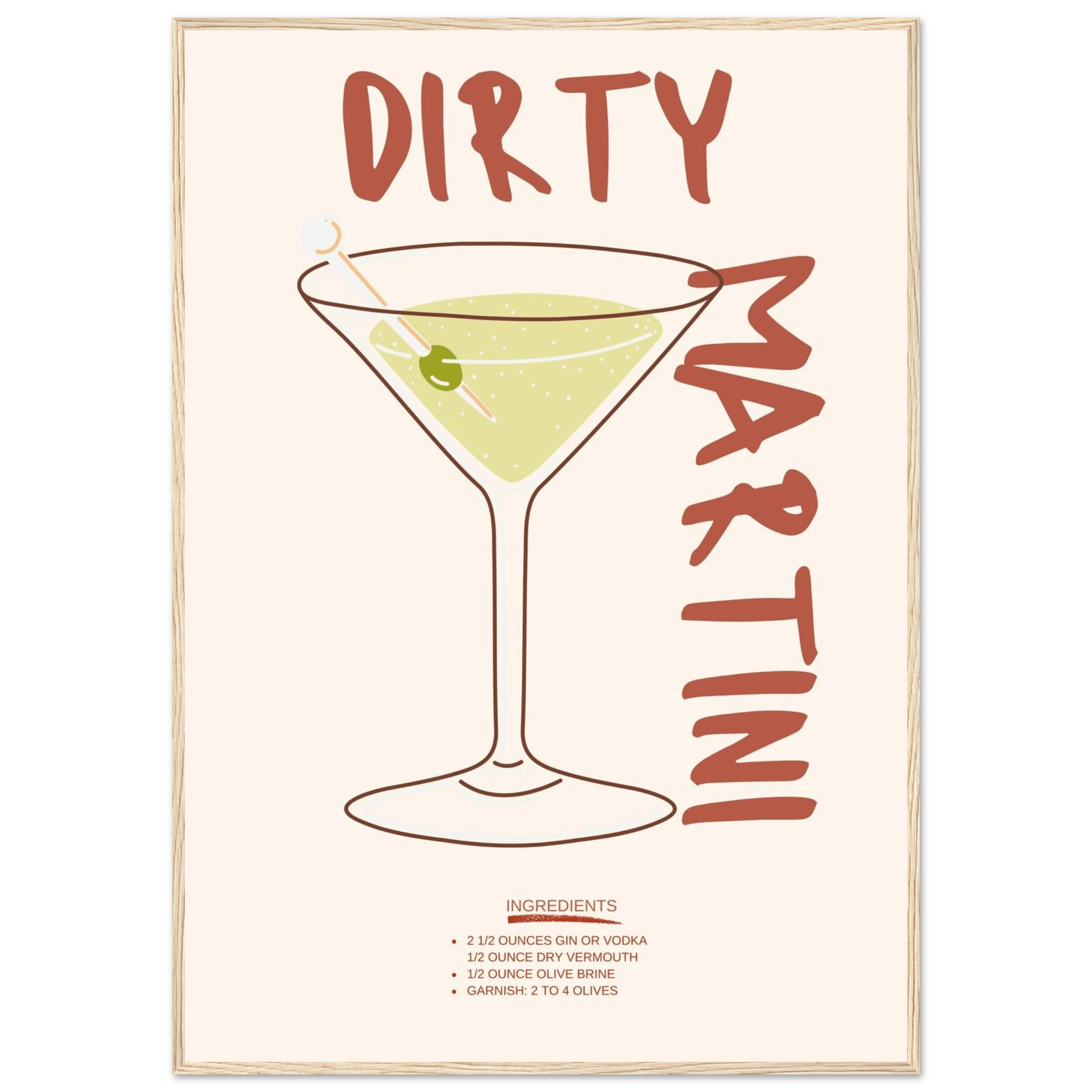 Dirty Martini - Poster - Arthena