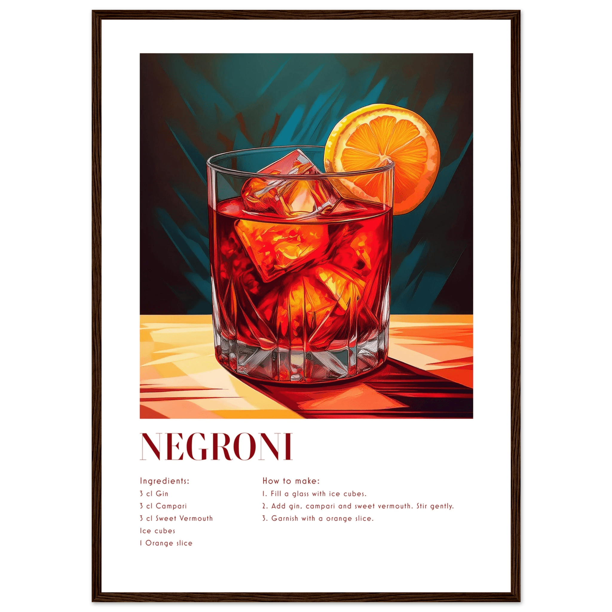 Negroni - Poster - Arthena