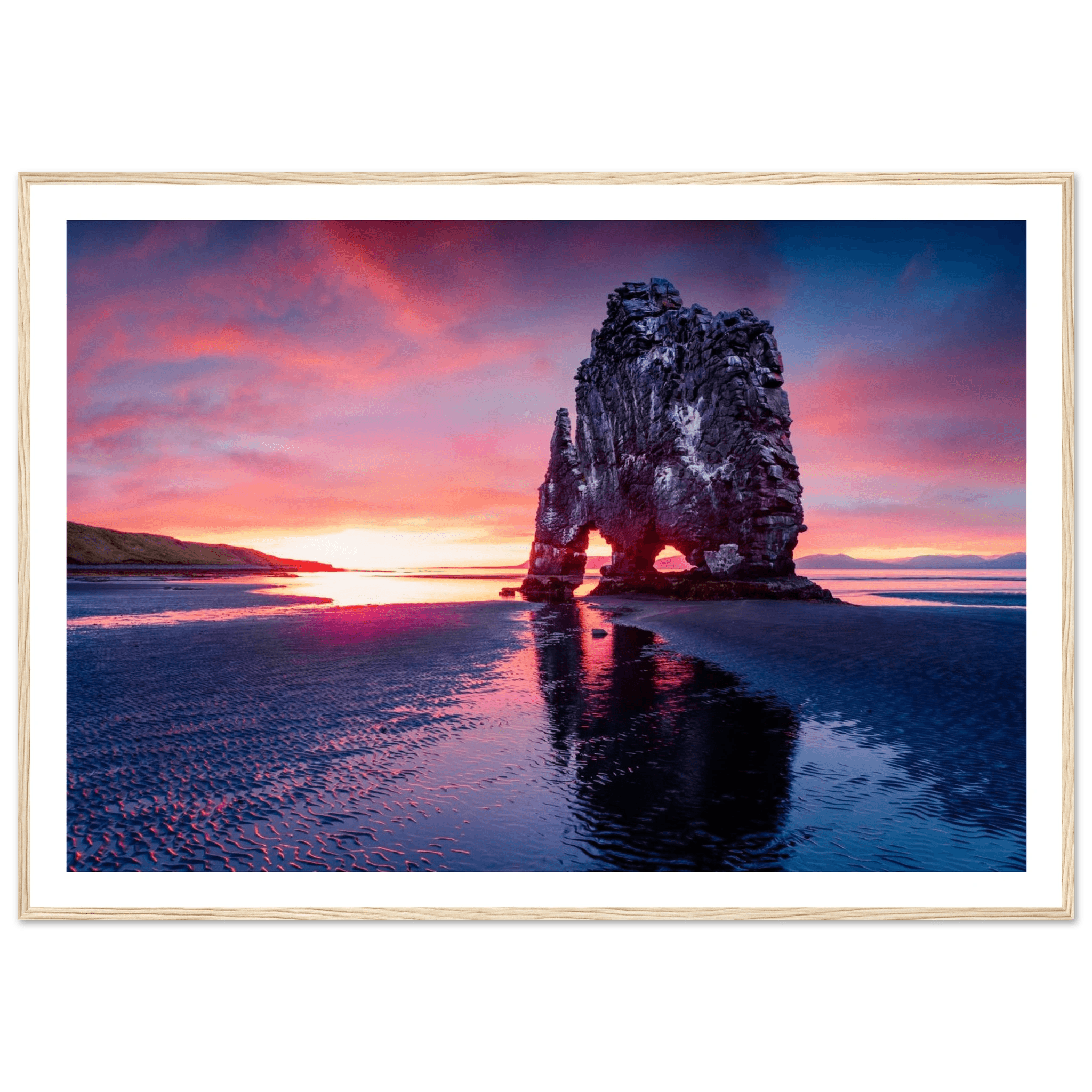 Rock of Fire and Sky - Poster - Arthena