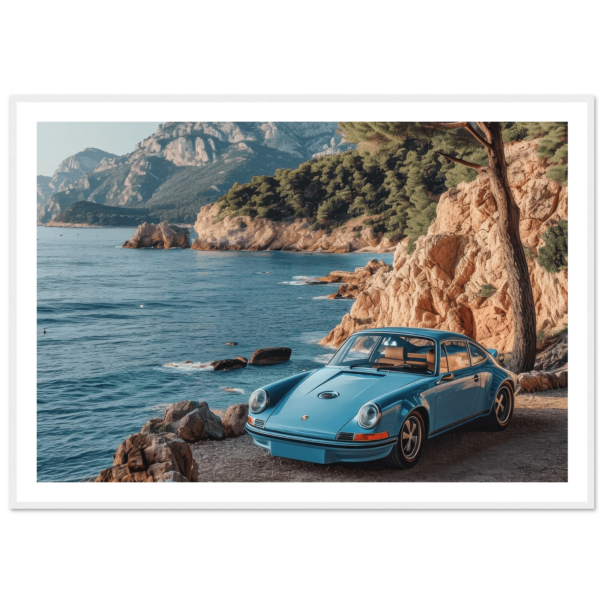 Car Tour of the Amalfi Coast - Poster - Arthena