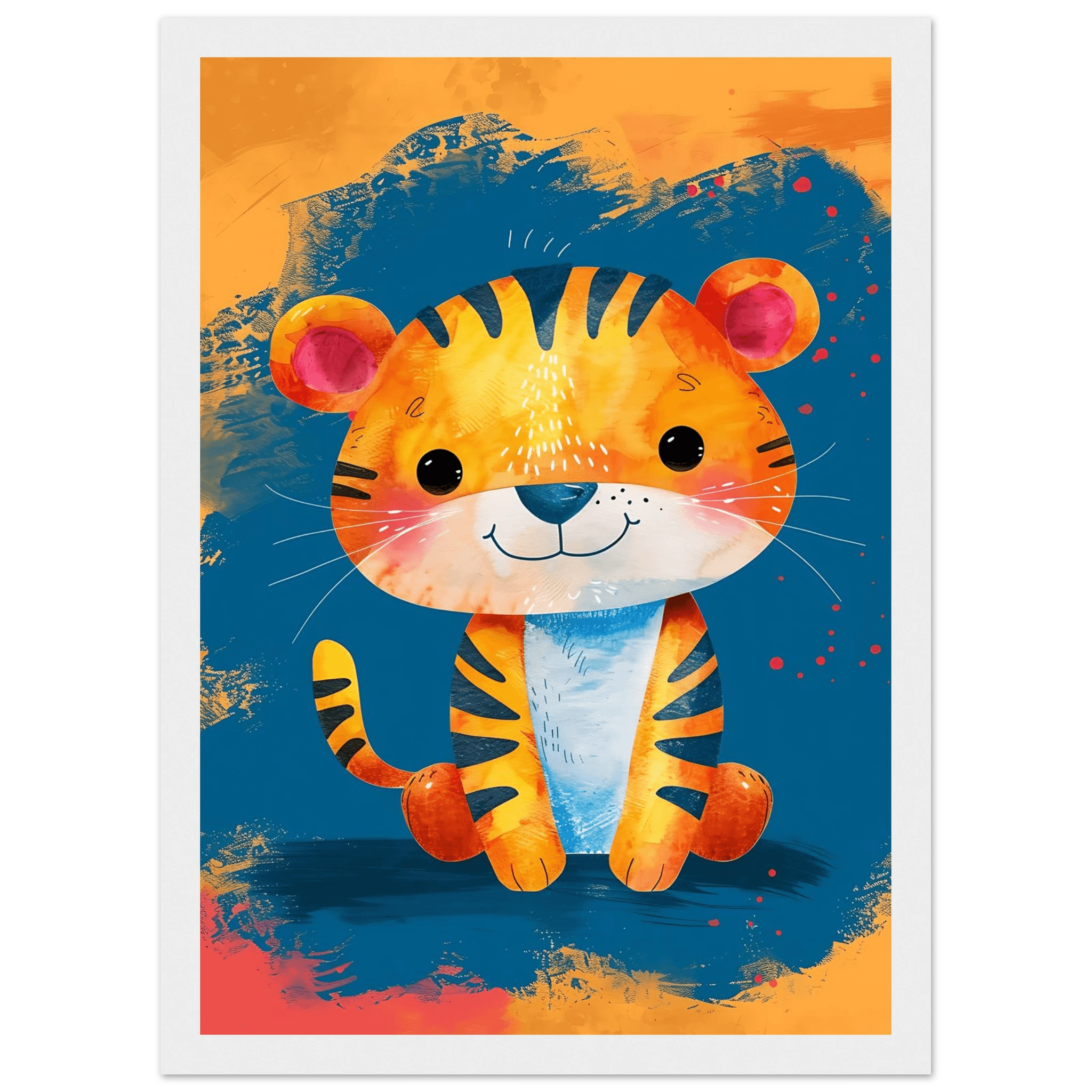Baby Tiger - Poster - Arthena