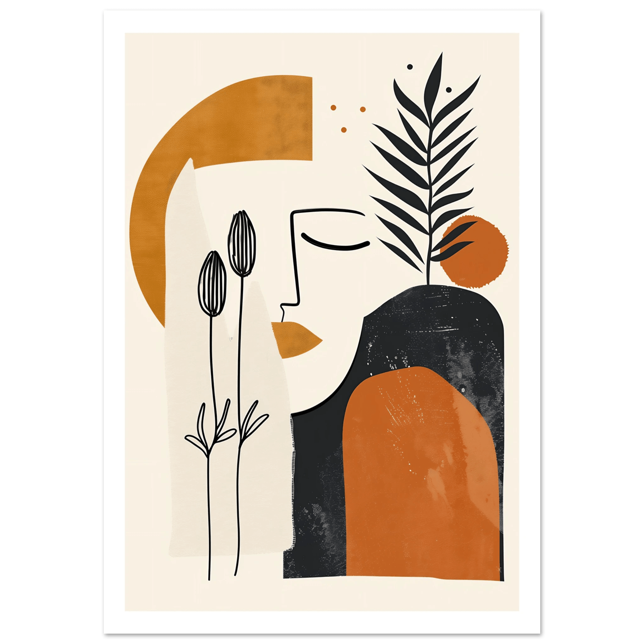Harmony in Lines - Poster - Arthena