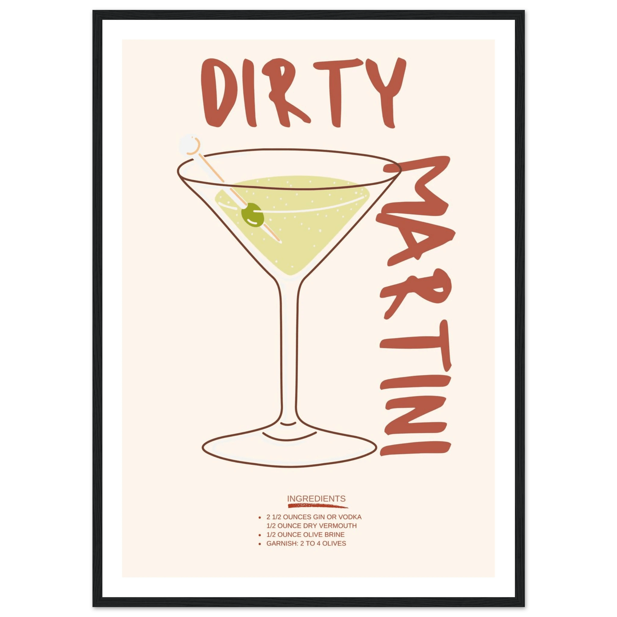 Dirty Martini - Poster - Arthena