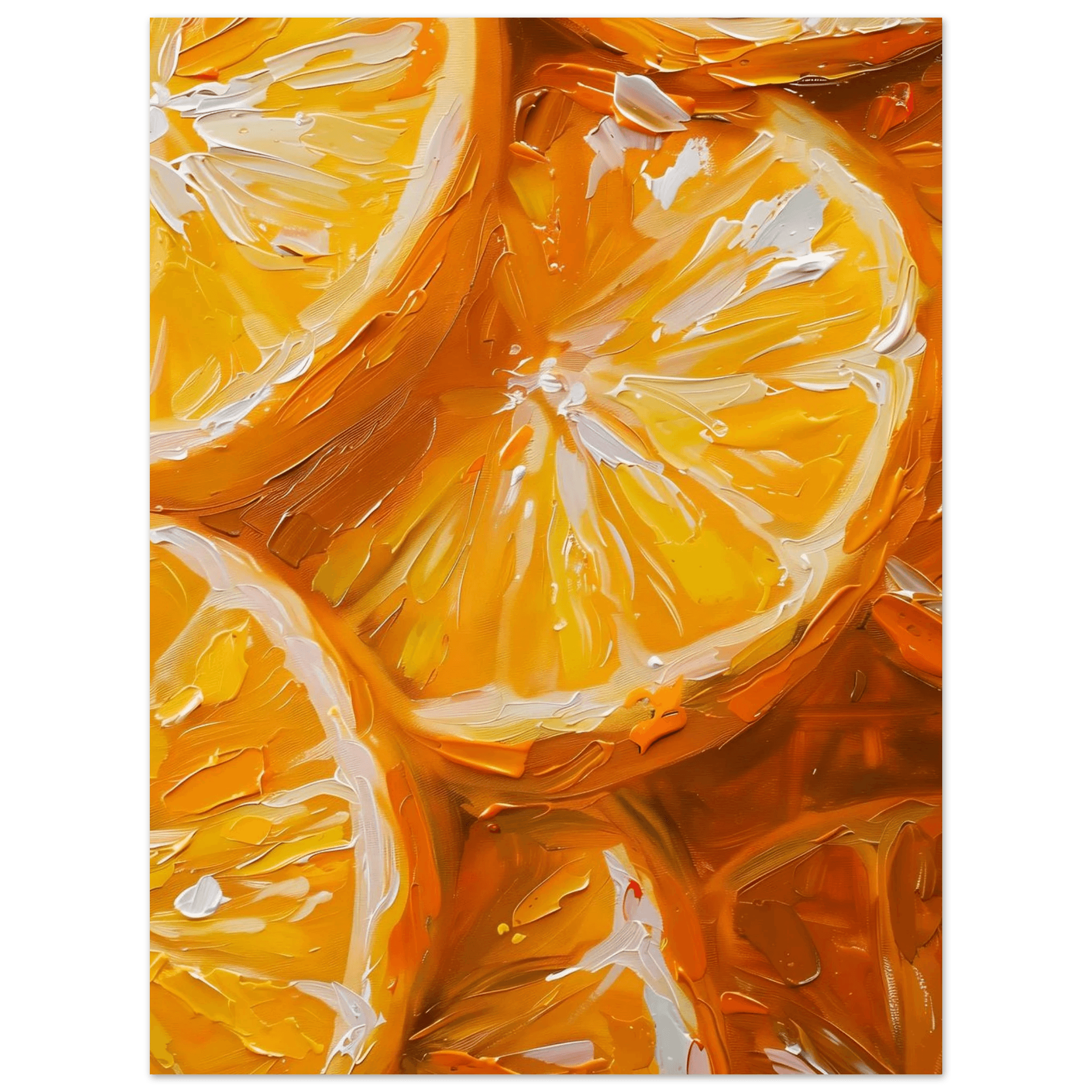 Slices of Orange - Poster - Arthena