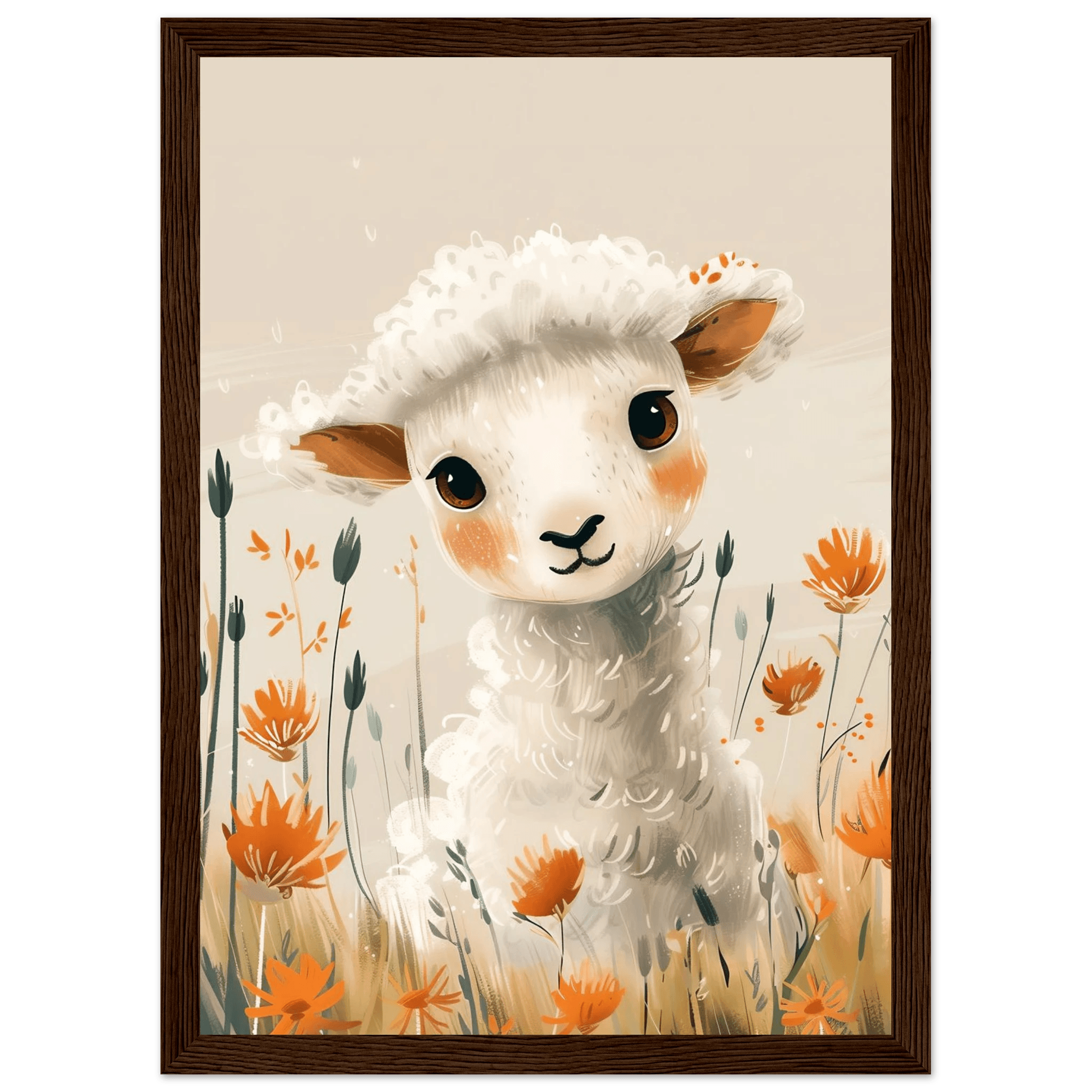 Baby Lamb - Poster - Arthena