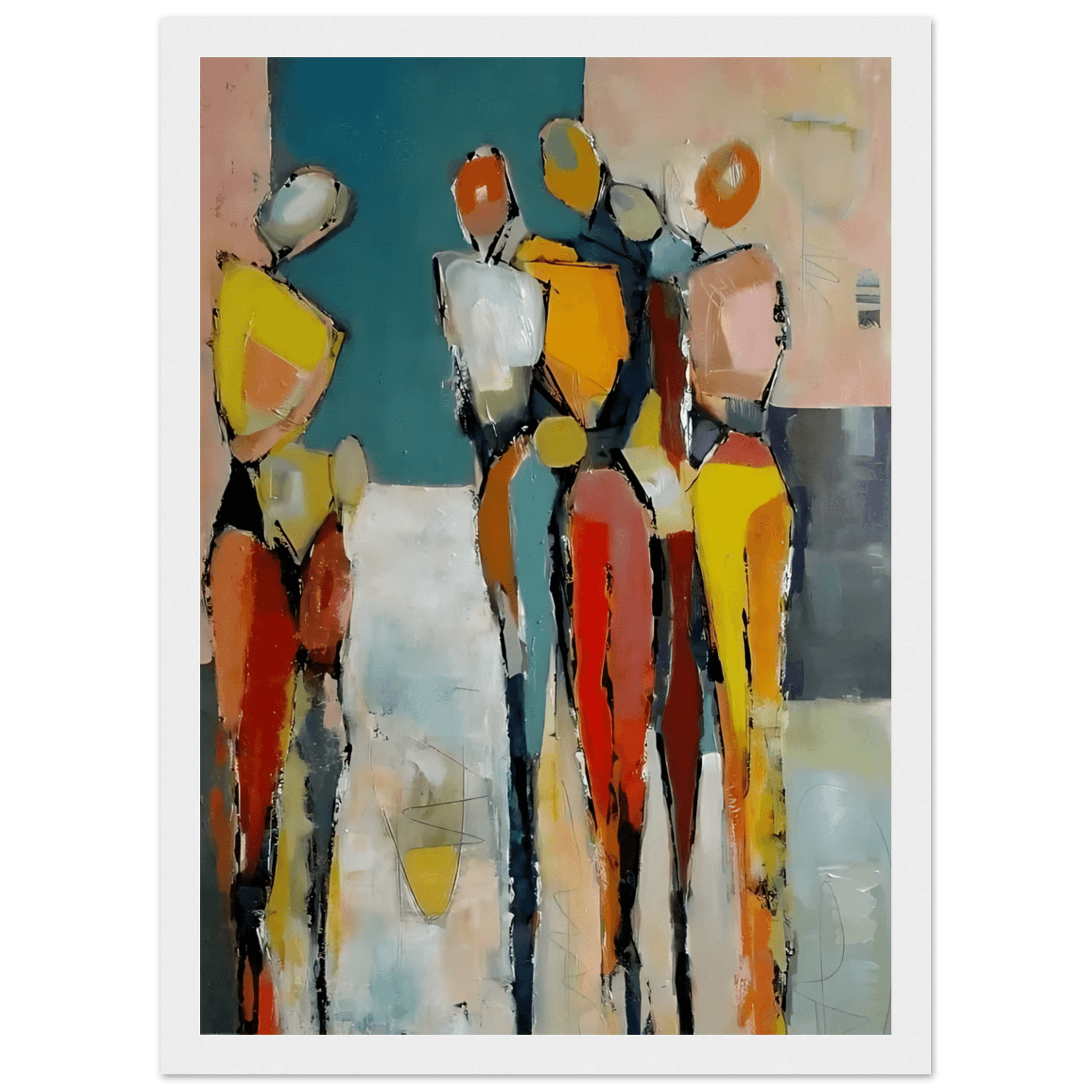 Movement in Company - Poster - Arthena