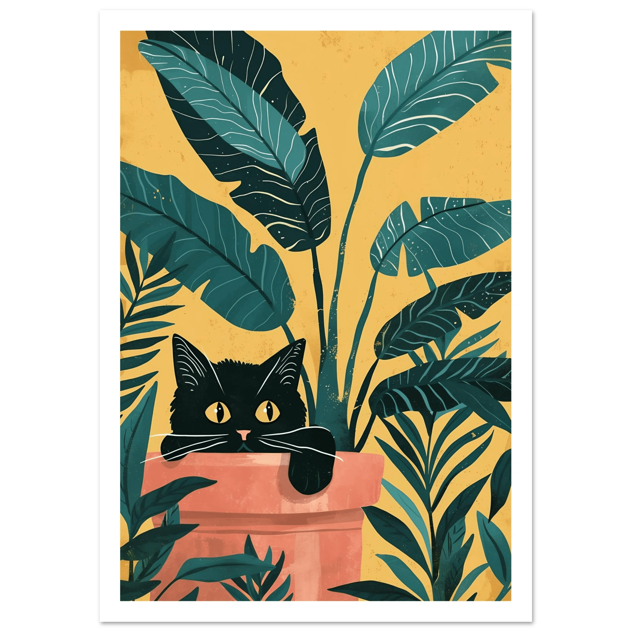 Hidden Paws - Poster - Arthena