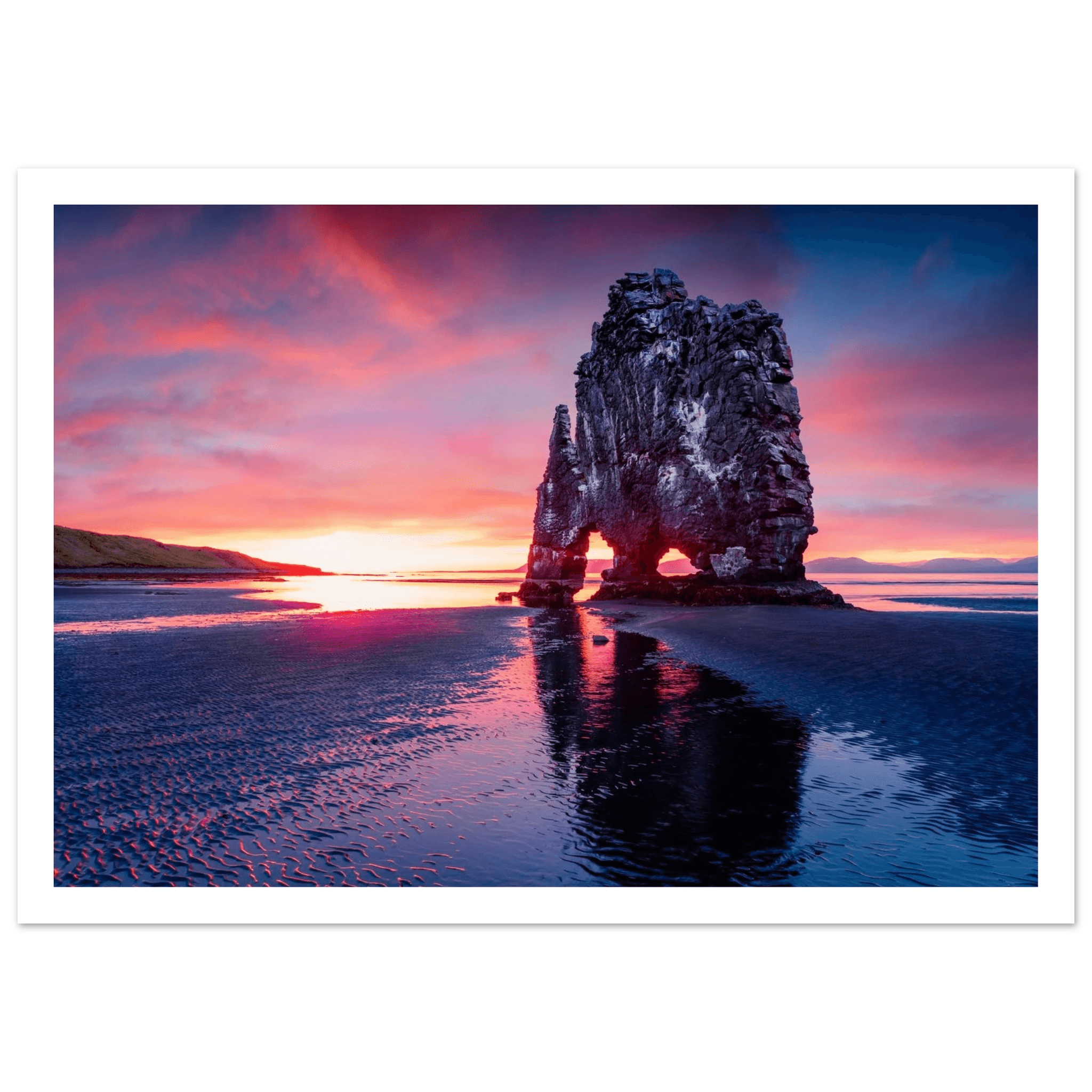 Rock of Fire and Sky - Poster - Arthena