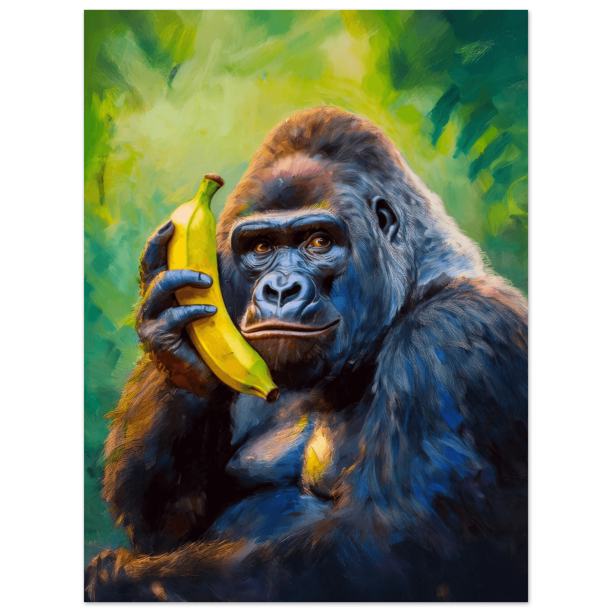 Gorilla on the Line - Poster - Arthena