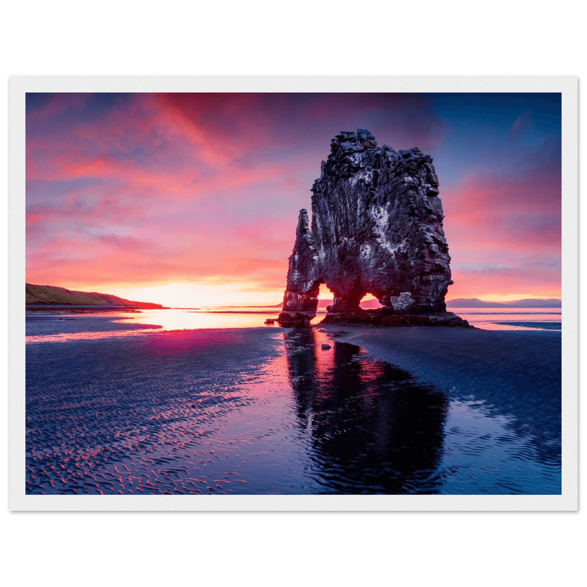 Rock of Fire and Sky - Poster - Arthena