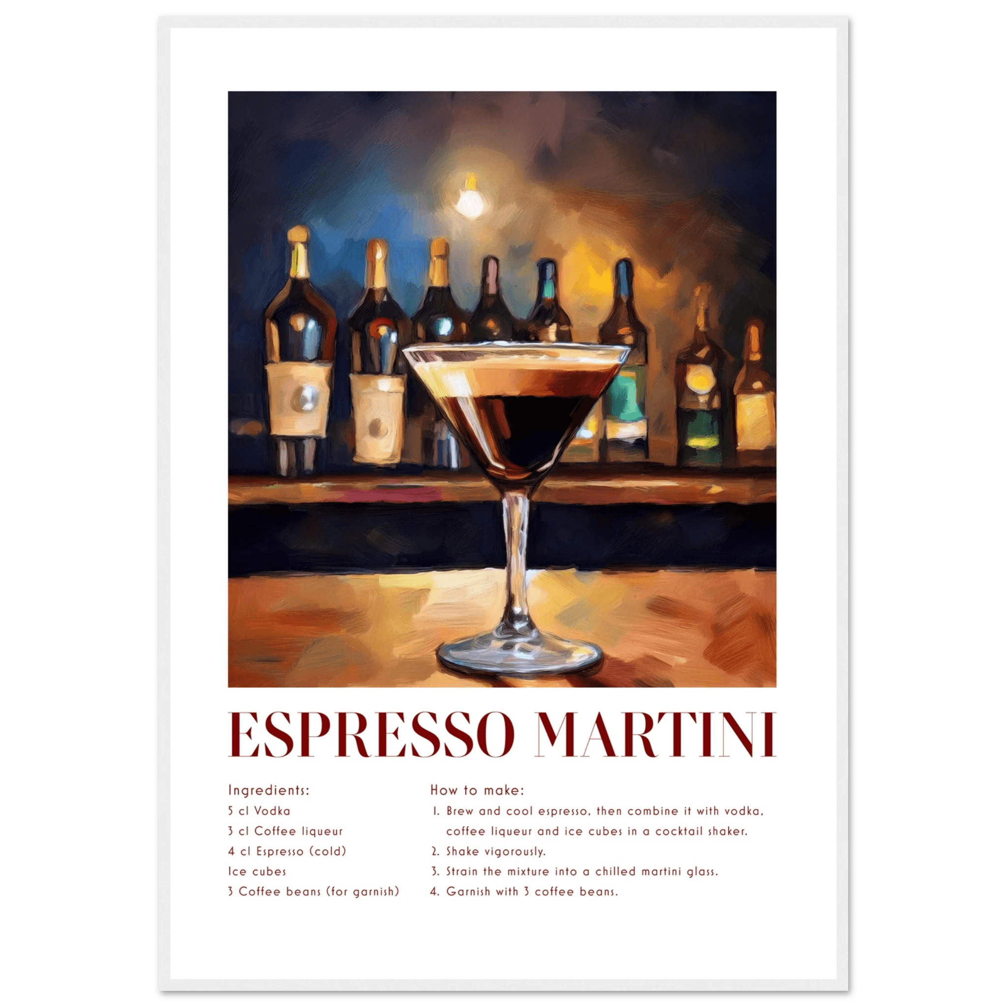 Espresso Martini - Poster - Arthena