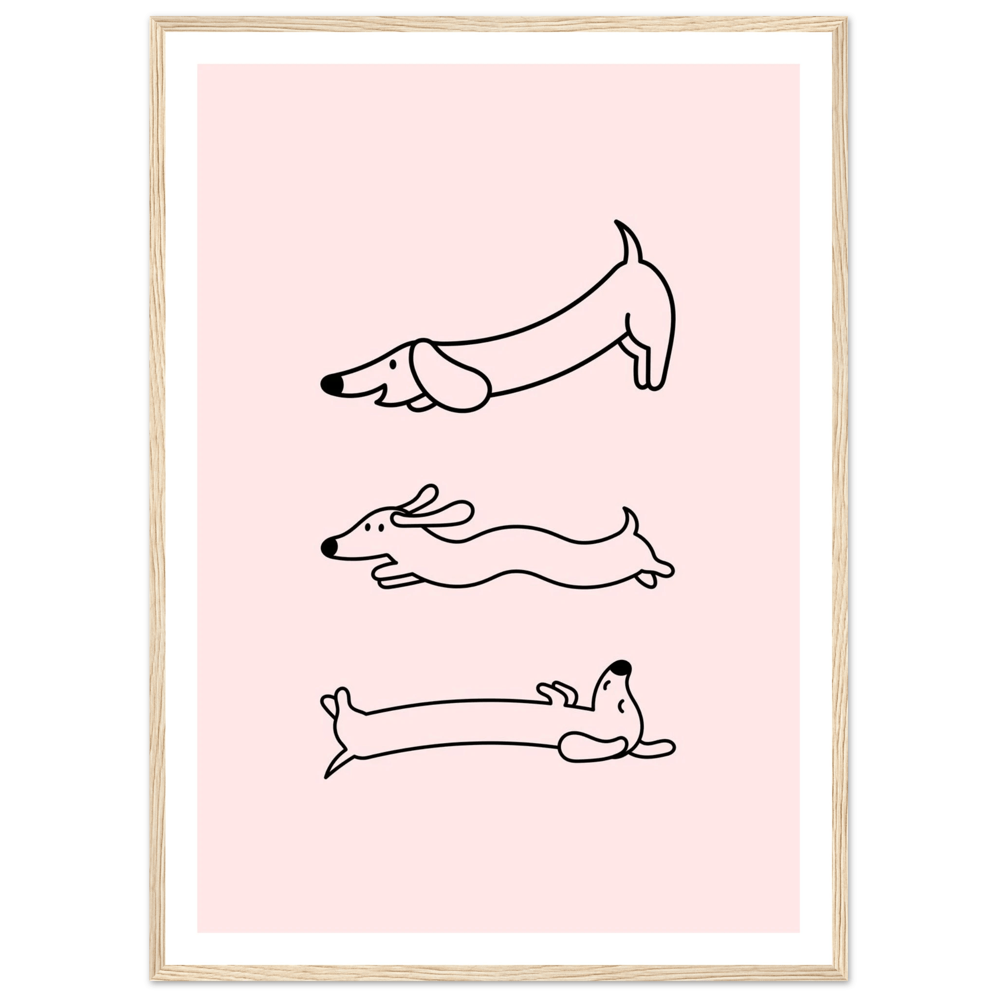 Happy Wienerdog - Poster - Arthena