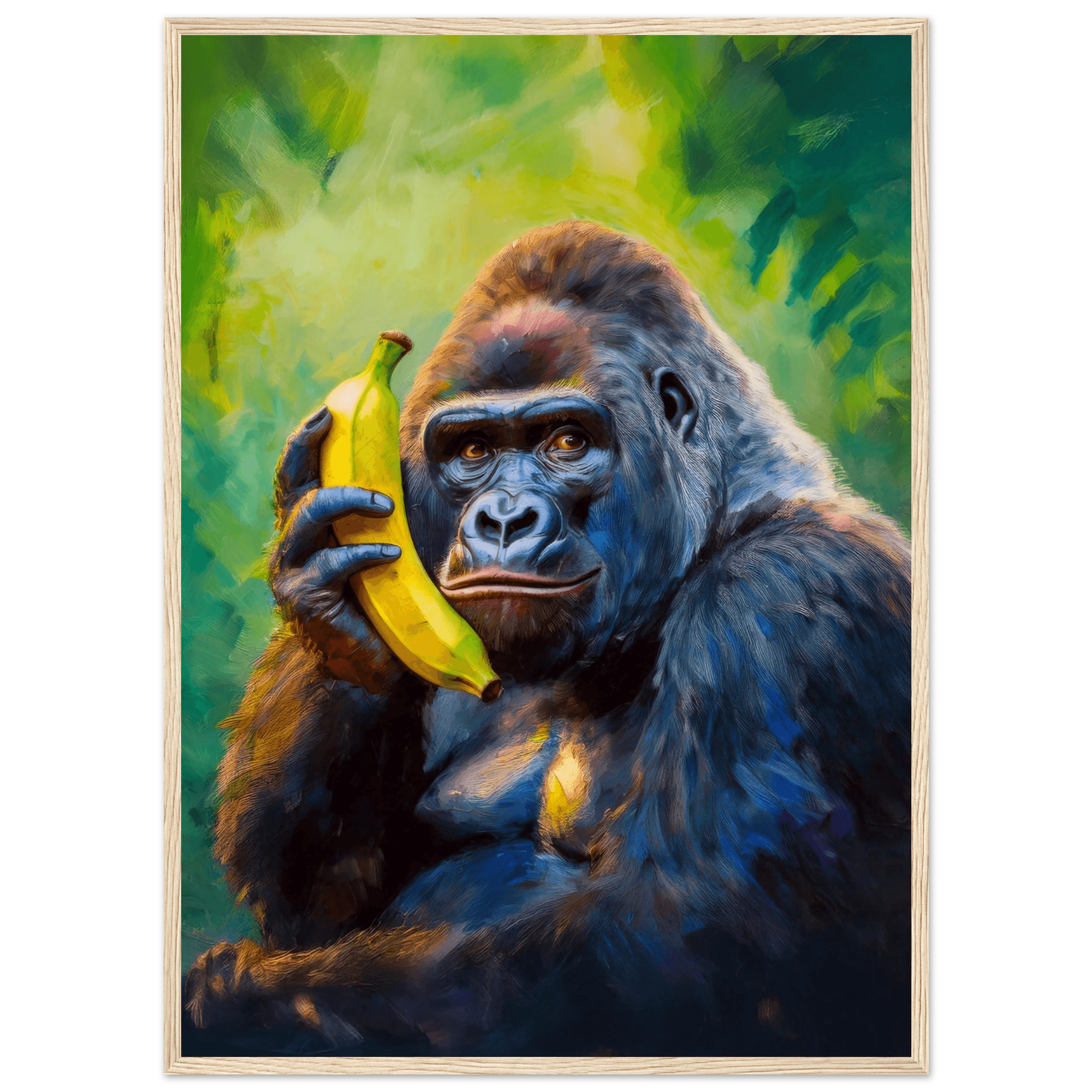 Gorilla on the Line - Poster - Arthena