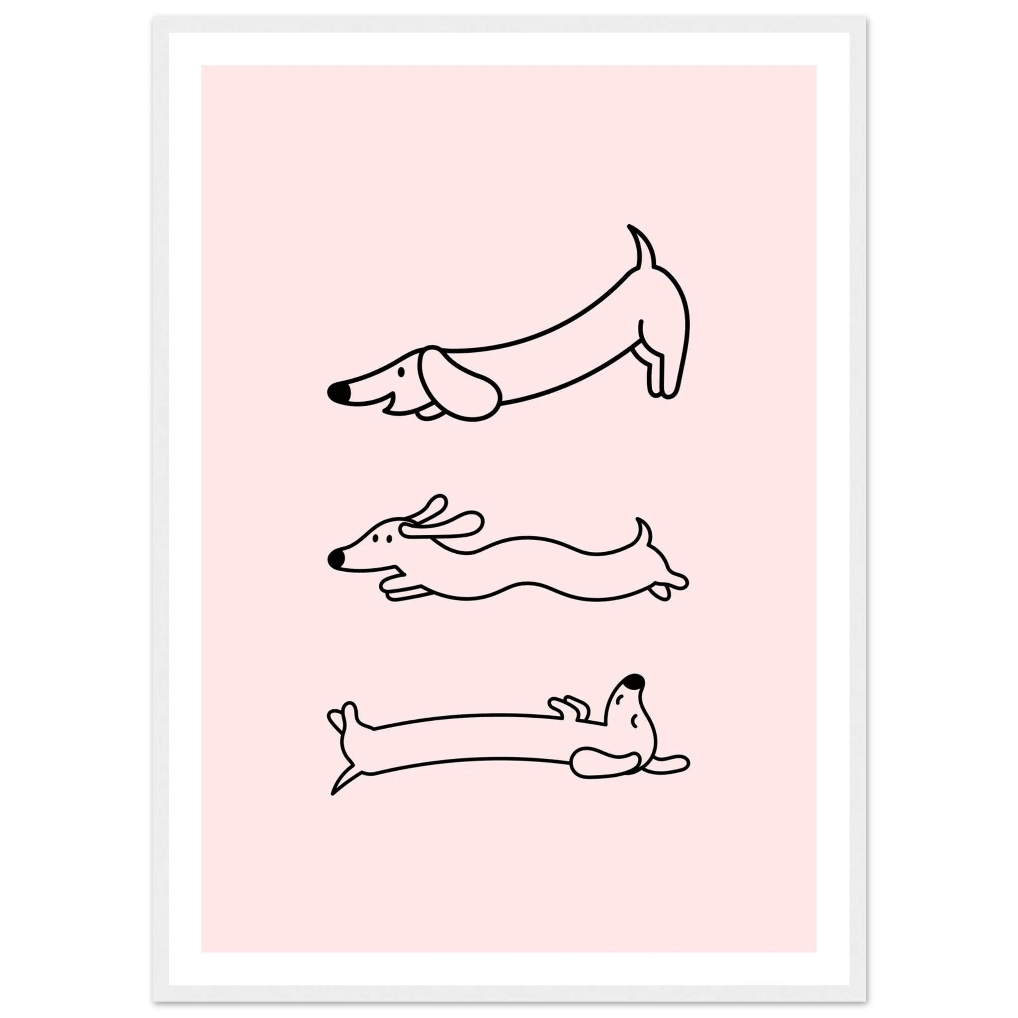 Happy Wienerdog - Poster - Arthena