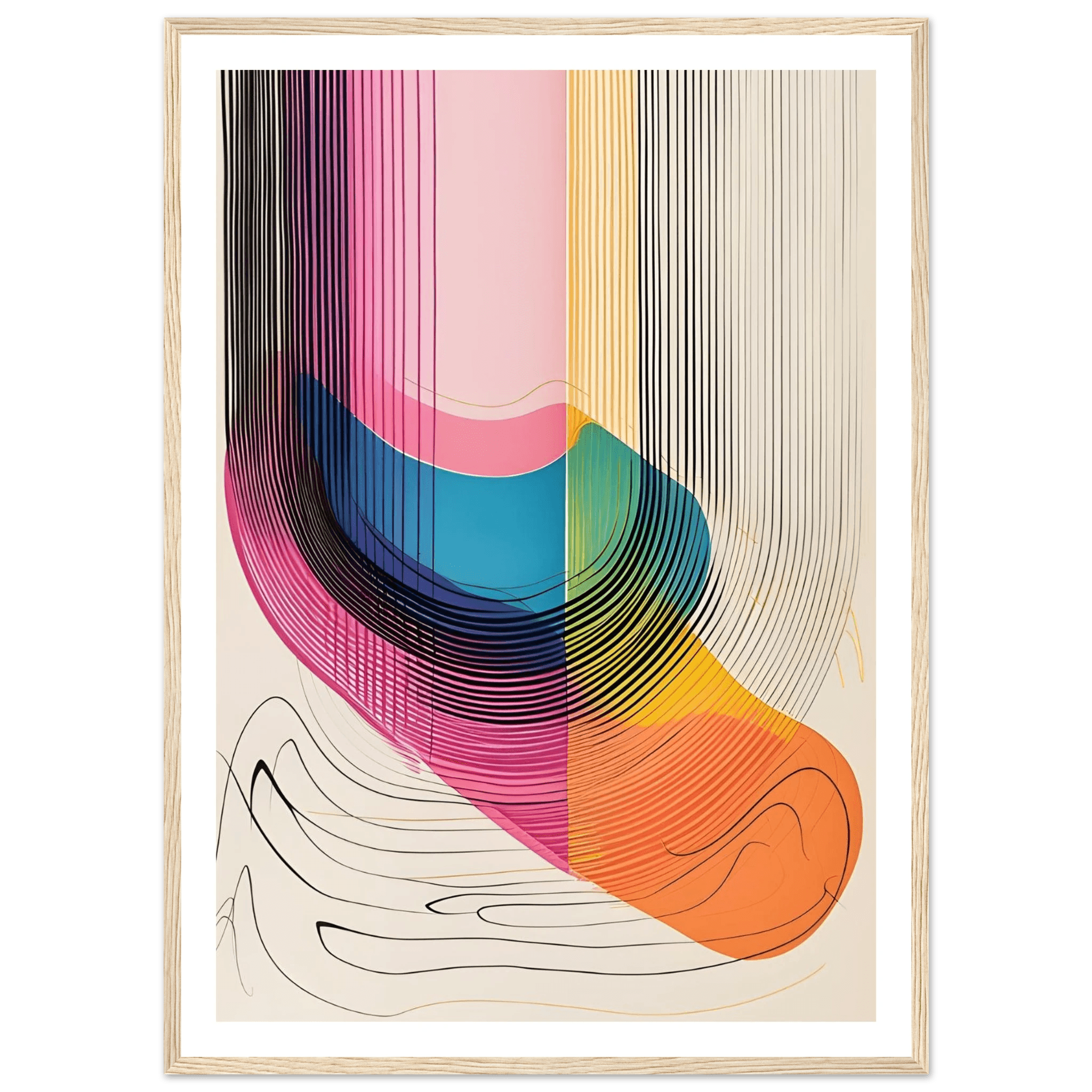 Vibrations of Color - Poster - Arthena
