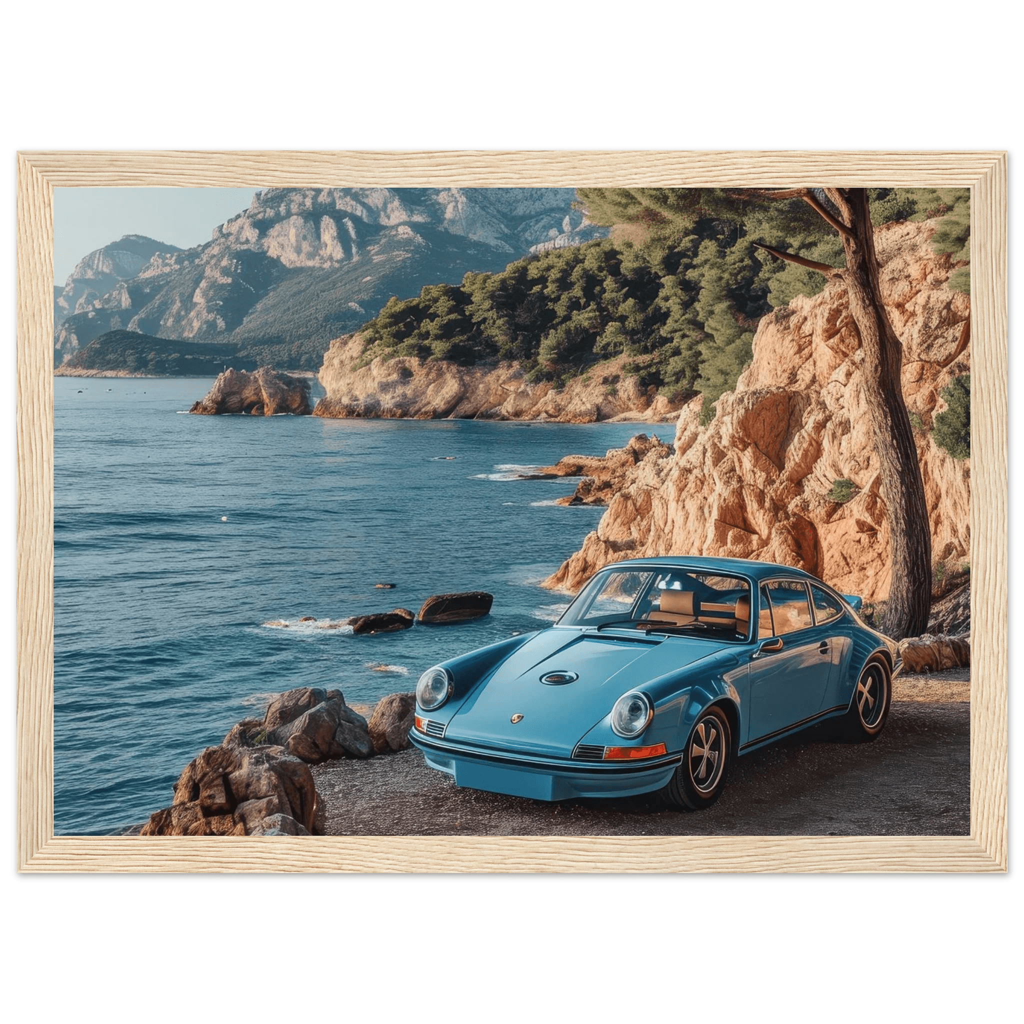 Car Tour of the Amalfi Coast - Poster - Arthena