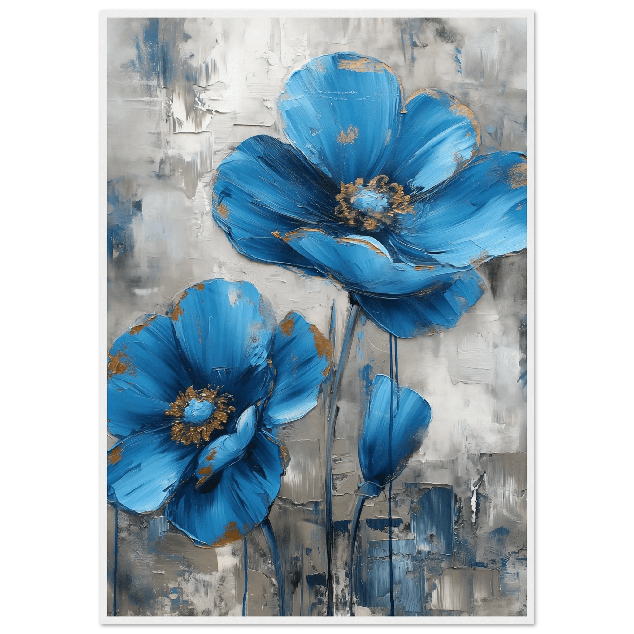 Blue in Bloom - Poster - Arthena