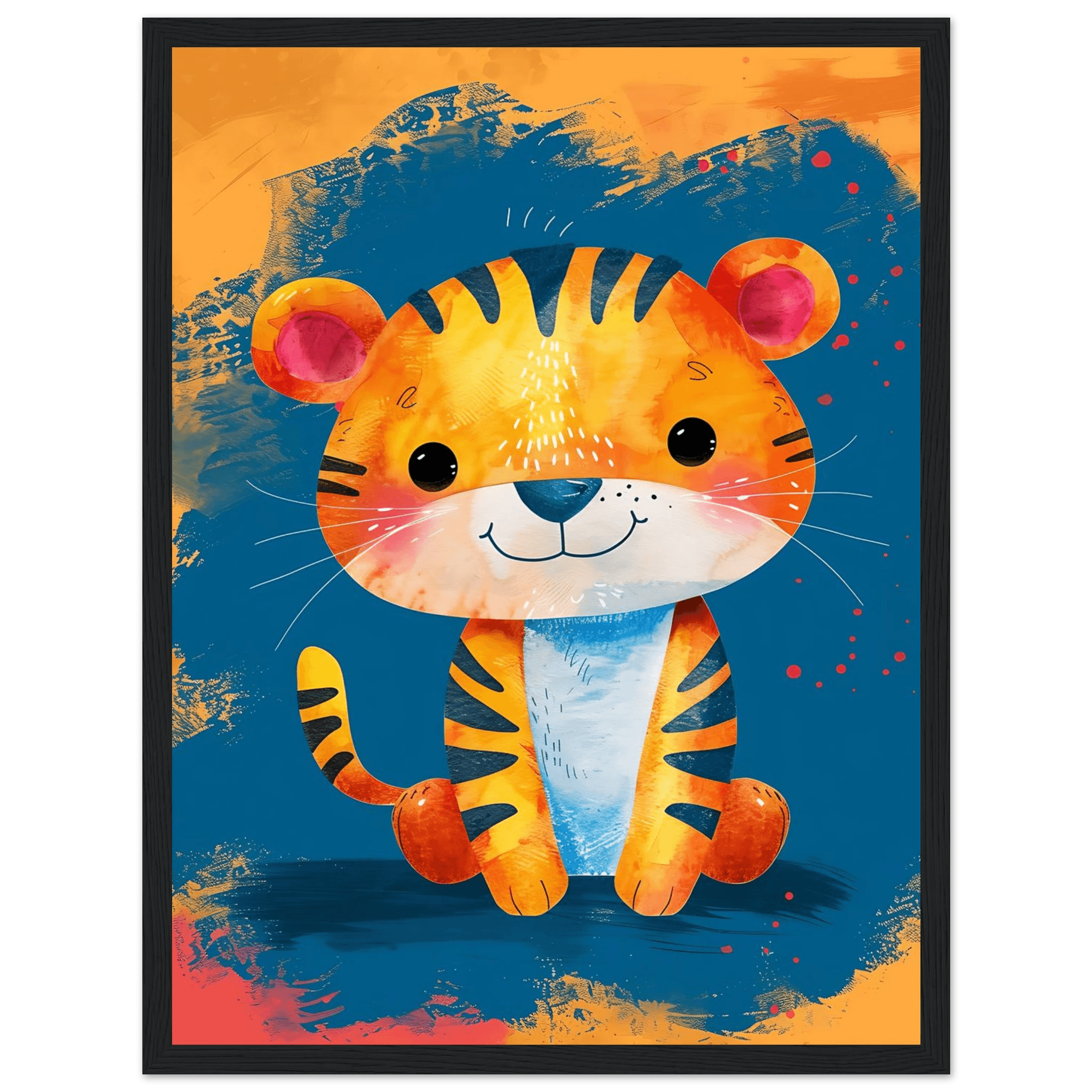 Baby Tiger - Poster - Arthena