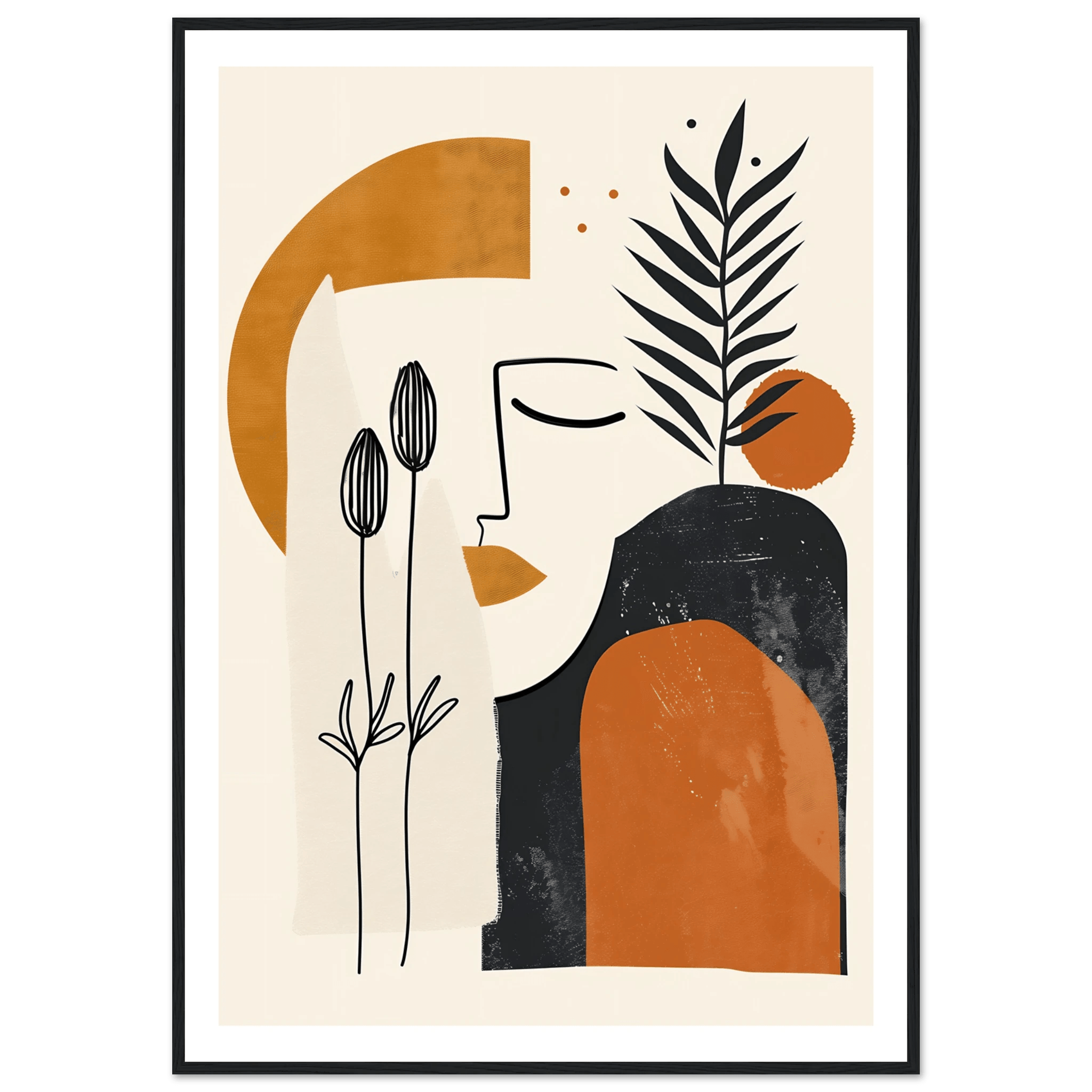 Harmony in Lines - Poster - Arthena