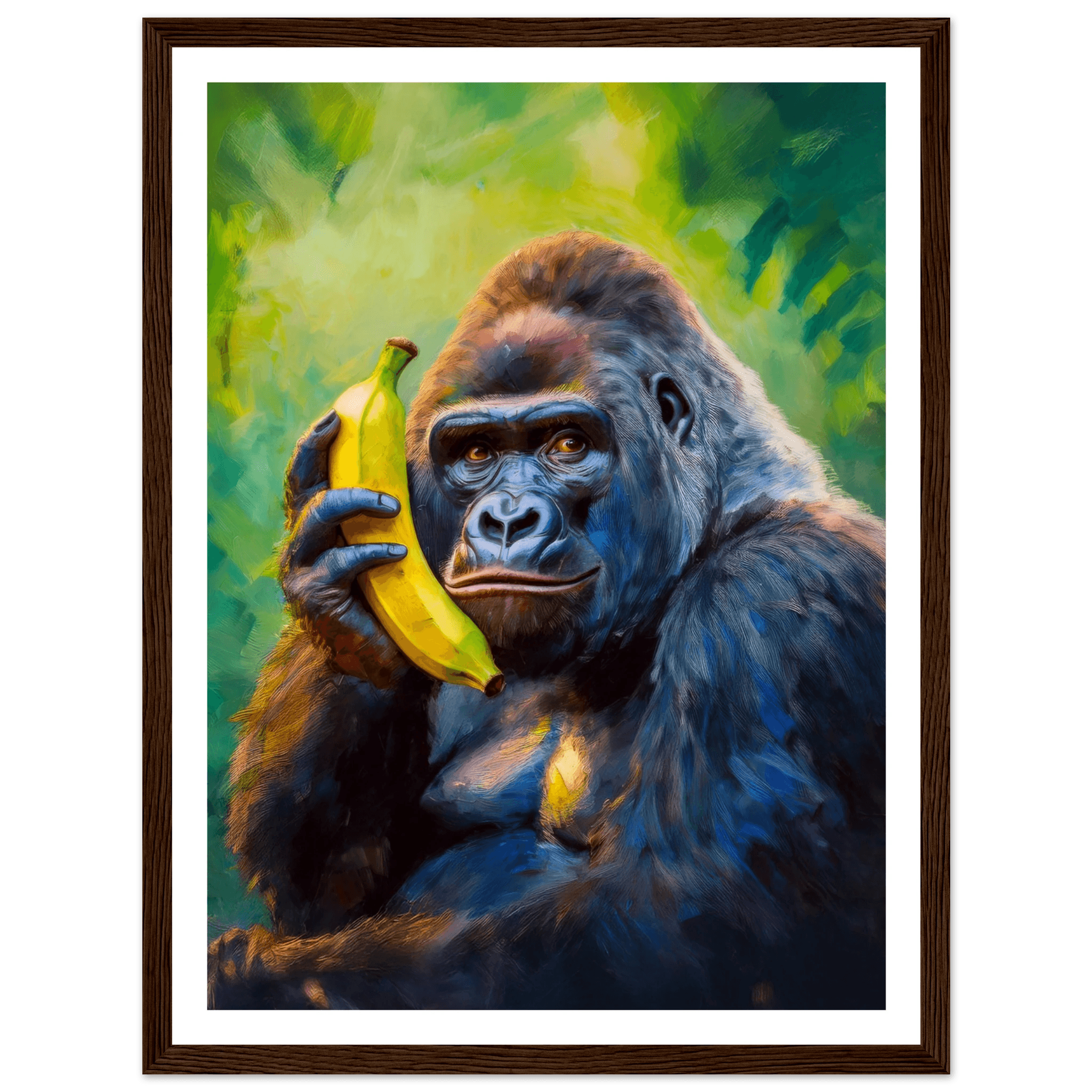 Gorilla on the Line - Poster - Arthena